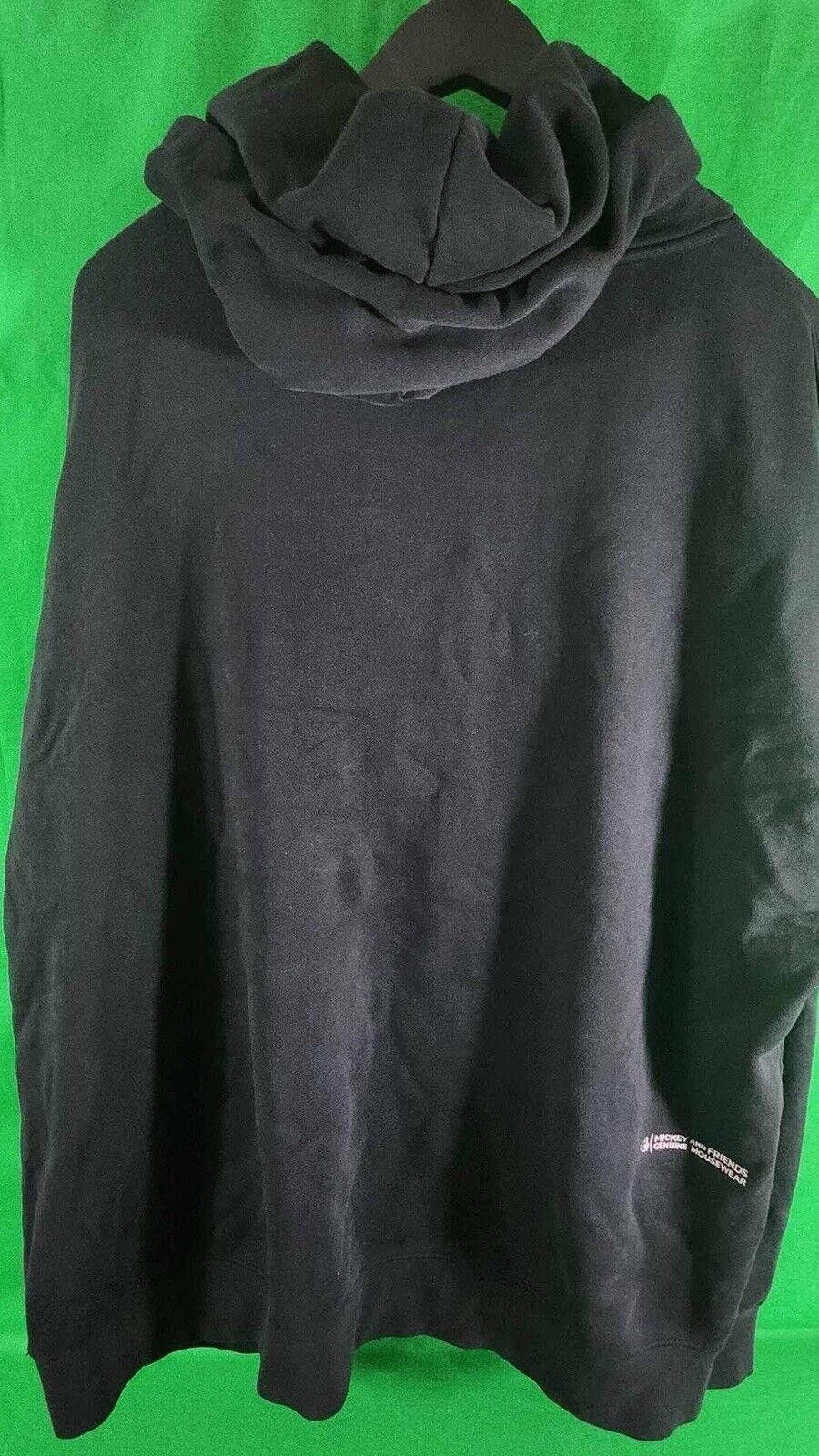 Disney Vintage Mickey Mouse Black Hoodie Size US 40 / EU 56 - 3 Thumbnail