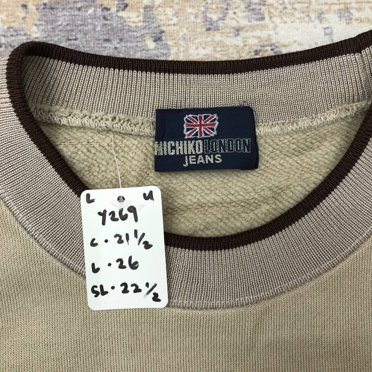 Michiko Koshino London Y269 MICHIKO LONDON JEANS SWEATSHIRT Size US M / EU 48-50 / 2 - 9 Thumbnail