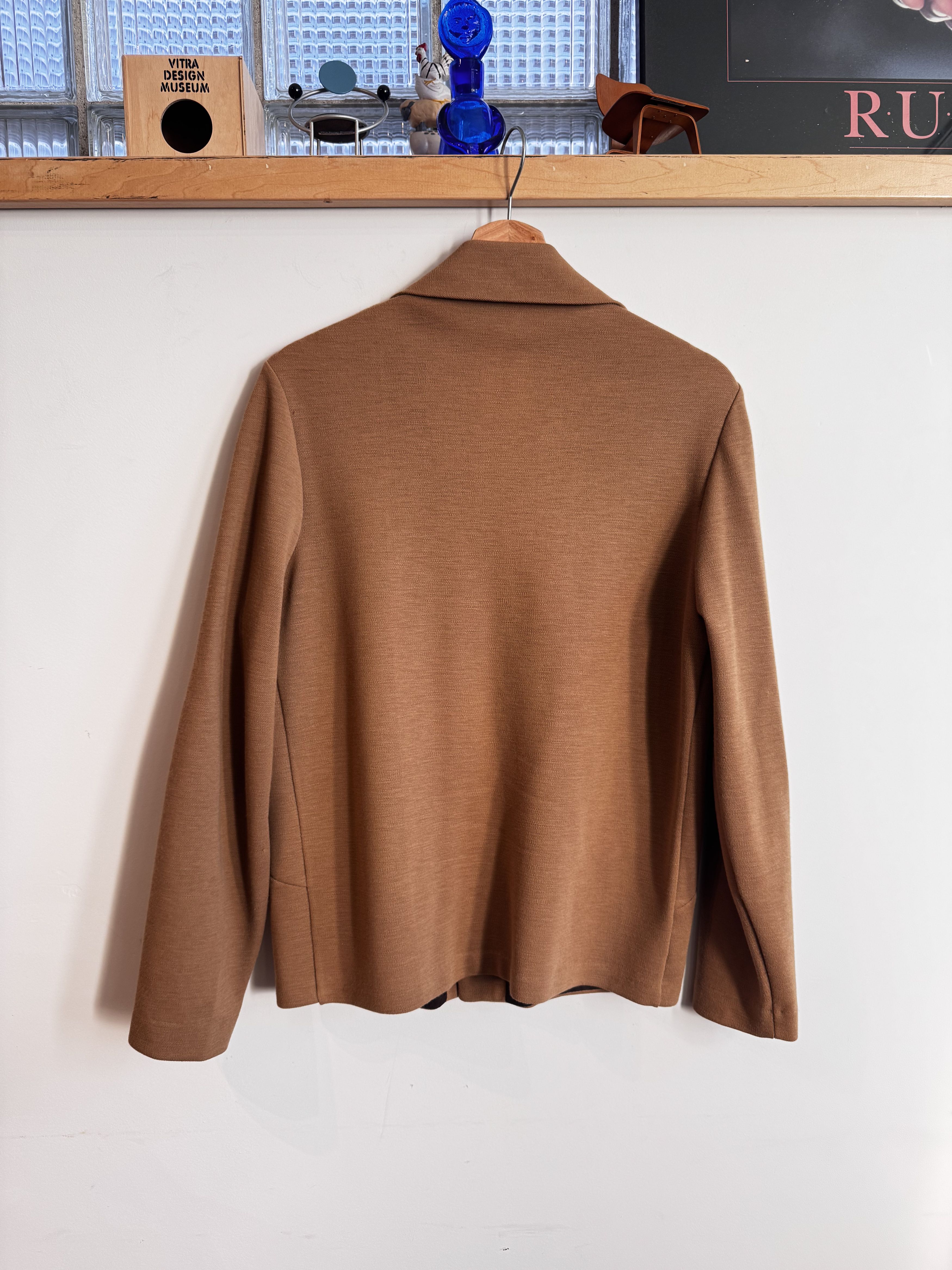 Vintage 60/70s Wool Leather Cardigan Size S Size US S / EU 44-46 / 1 - 2 Thumbnail