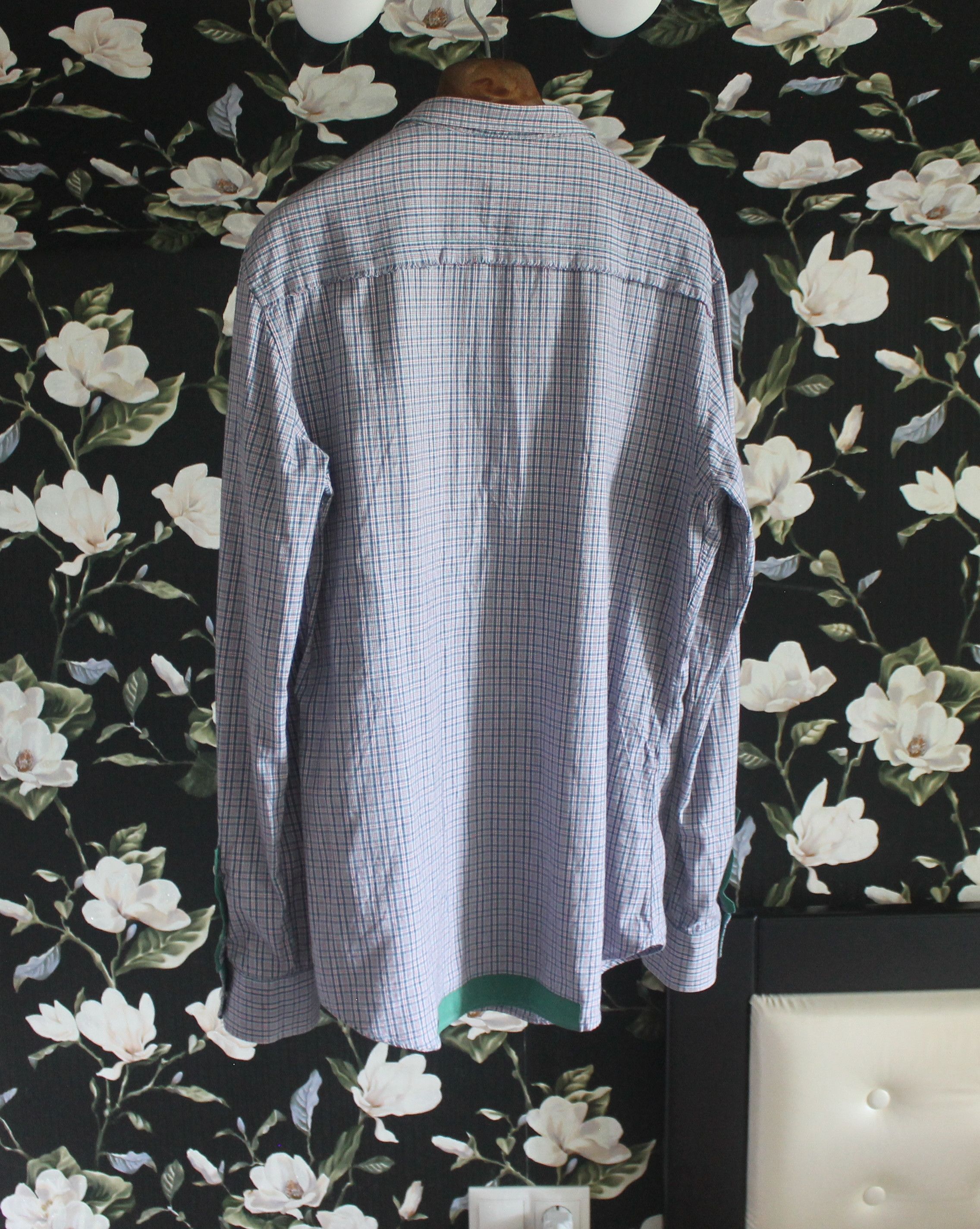 Dolce & Gabbana × Vintage Vintage Dolce & Gabbana Checked Shirt Size US L / EU 52-54 / 3 - 4 Thumbnail