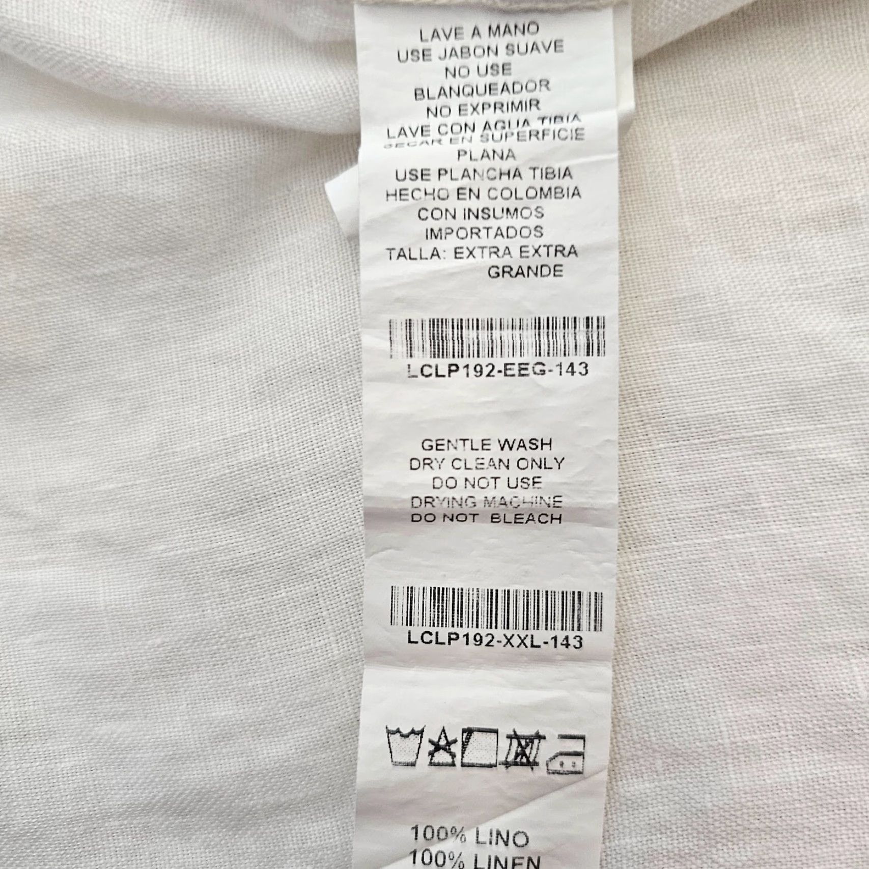 Vintage VINTAGE Jon Sonen Men's 2XL White Button-Down Shirt Long Sleeve Cotton Formal Business Party Size US XXL / EU 58 / 5 - 6 Thumbnail