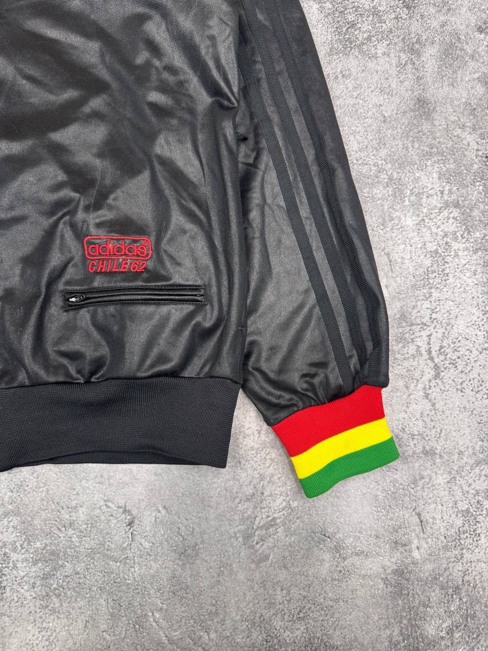 Adidas Adidas Rasta Bob Marley Men Track Jacket Chile 62 Black Size US S / EU 44-46 / 1 - 2 Thumbnail