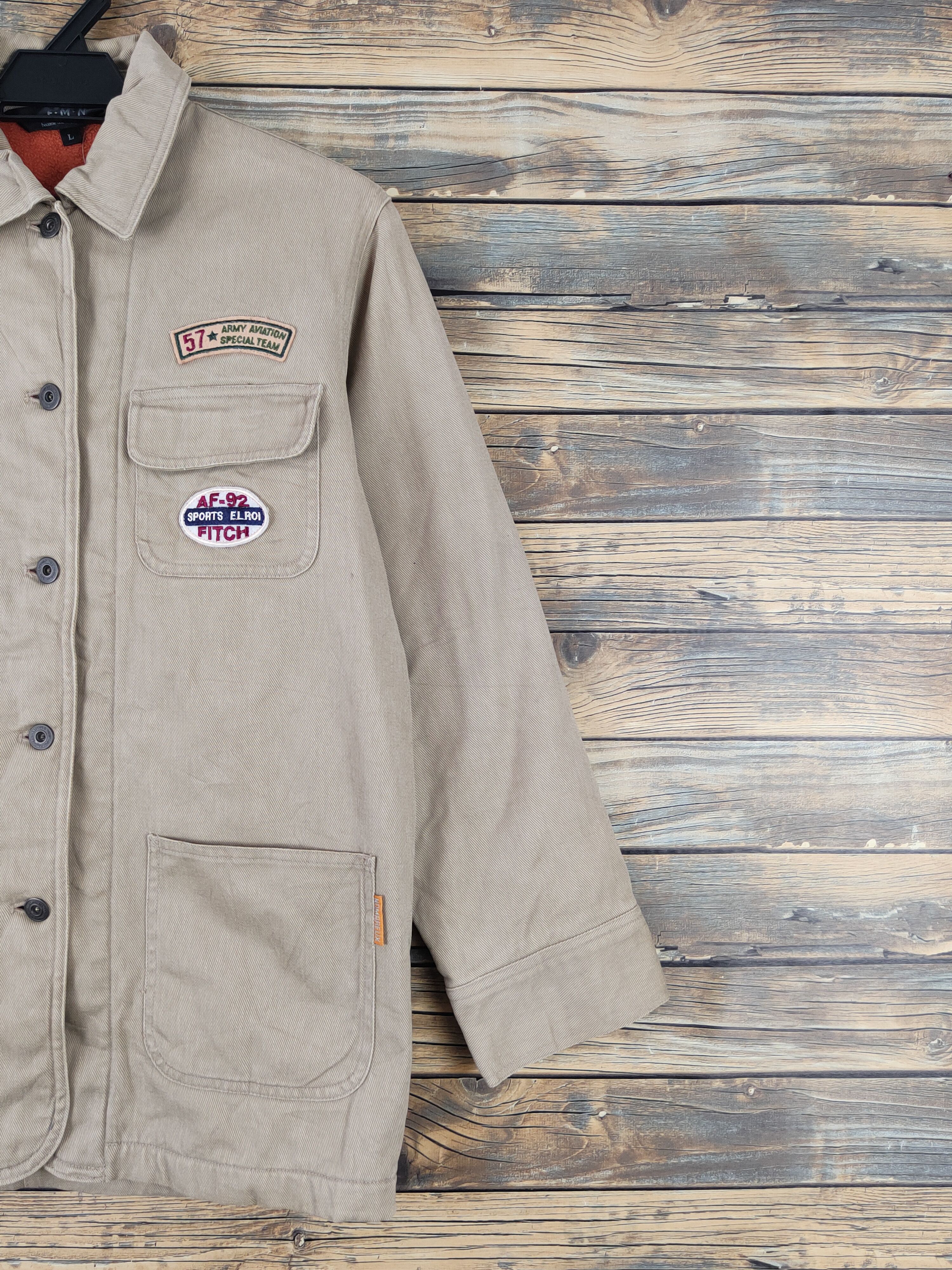 Japanese Brand × Vintage F.M.N Brown light Jackets #W2026 Size US M / EU 48-50 / 2 - 8 Thumbnail