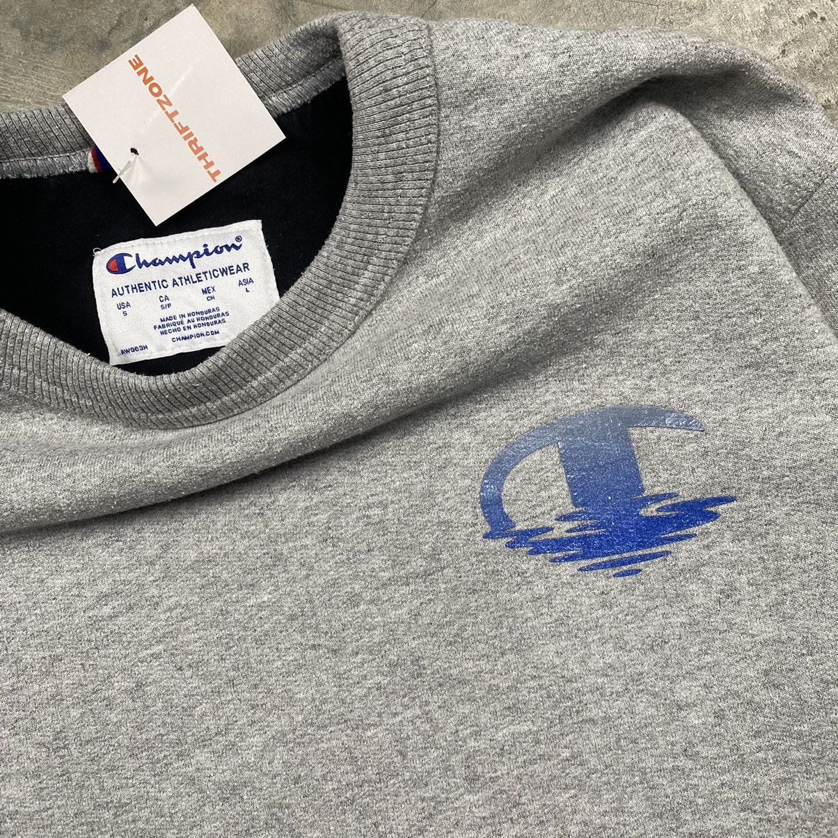 Champion × Vintage y2k Champion Big C Motion Crewneck Size US S / EU 44-46 / 1 - 4 Thumbnail