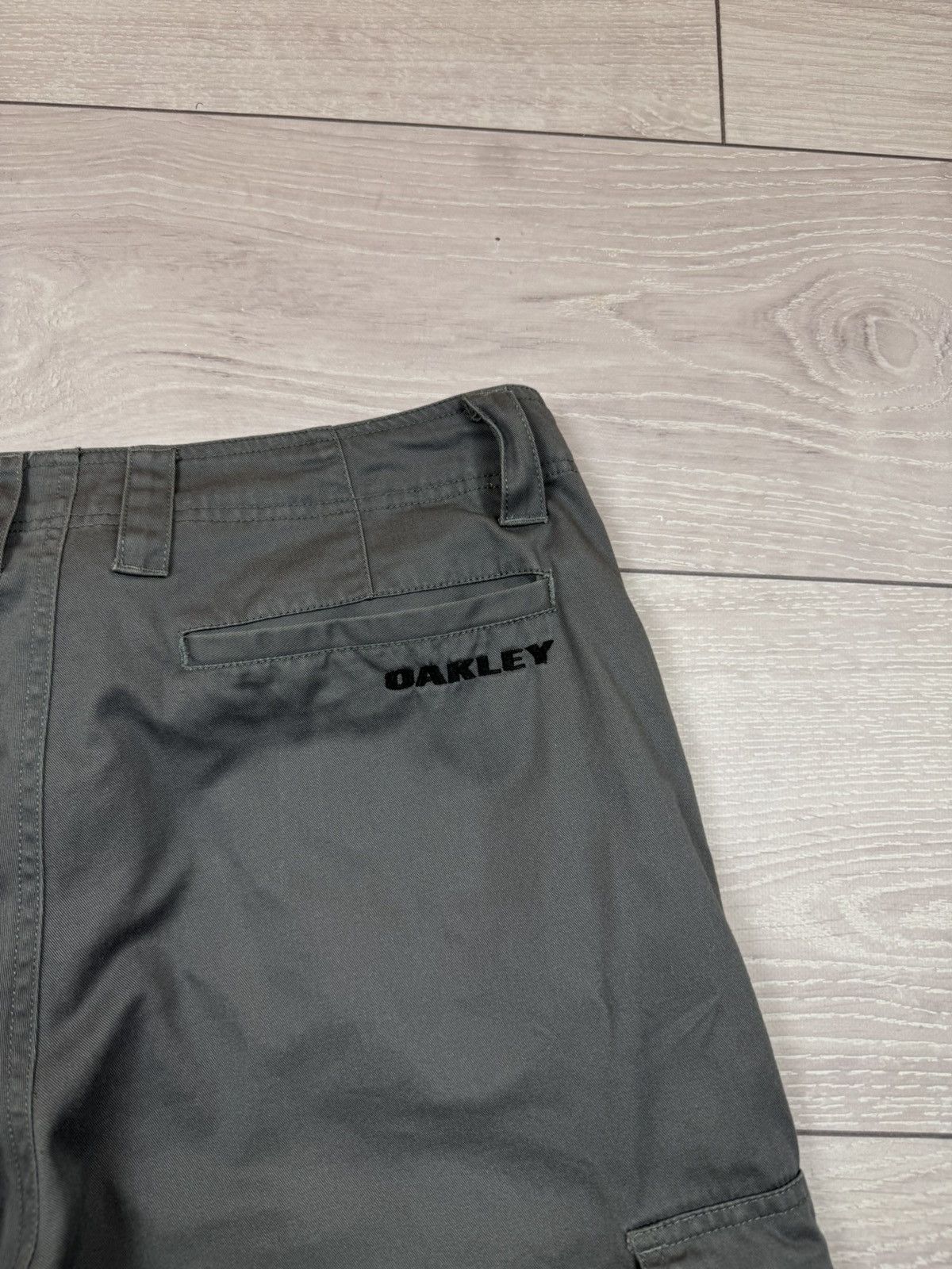 Oakley × Vintage Oakley 00s Cargo Shorts 34 Sz Size US 34 / EU 50 - 6 Thumbnail