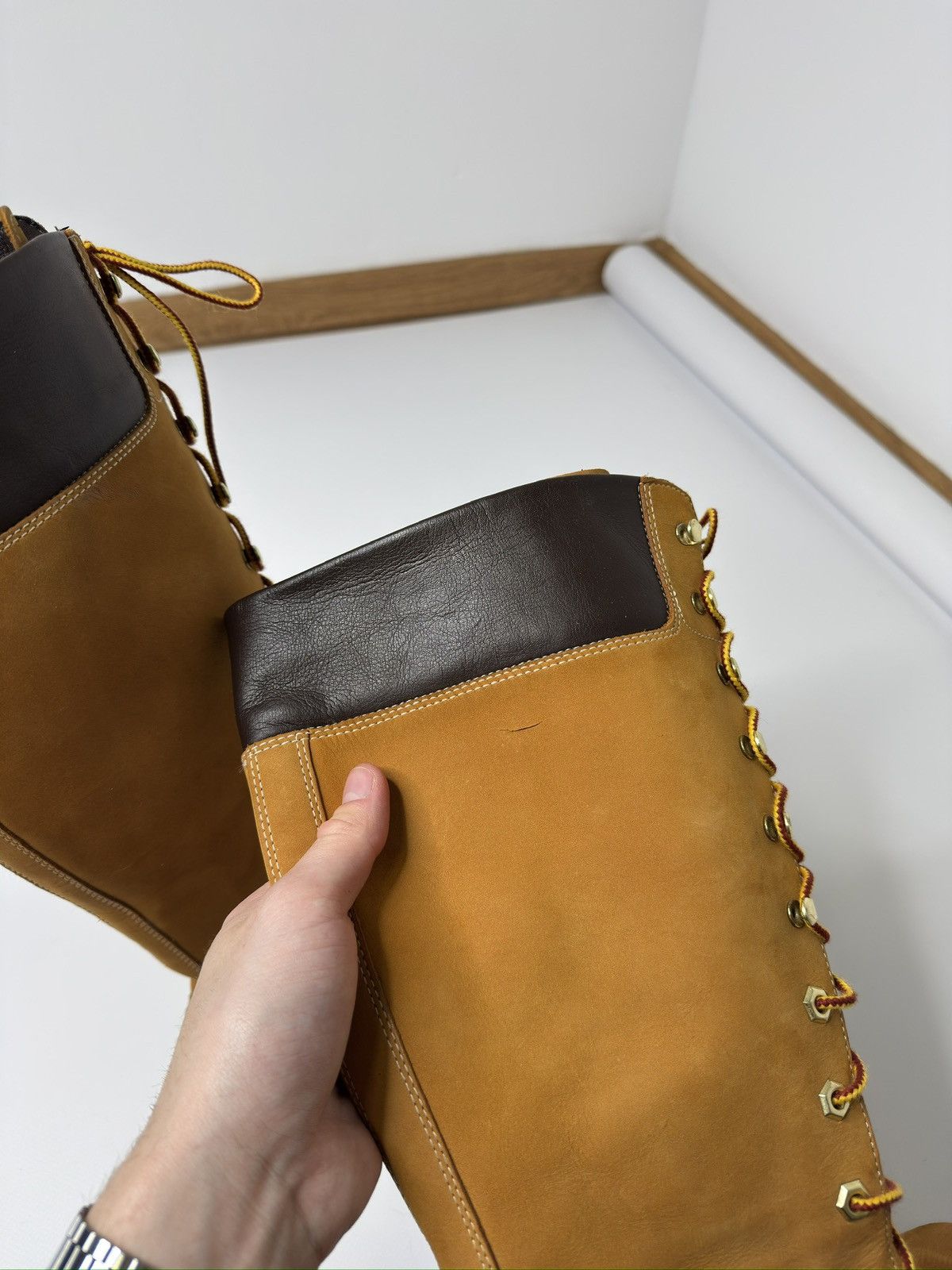 Timberland Timberland High boots 6 inch honey 00s 90s retro swag trend Size US 9 / IT 39 - 5 Thumbnail