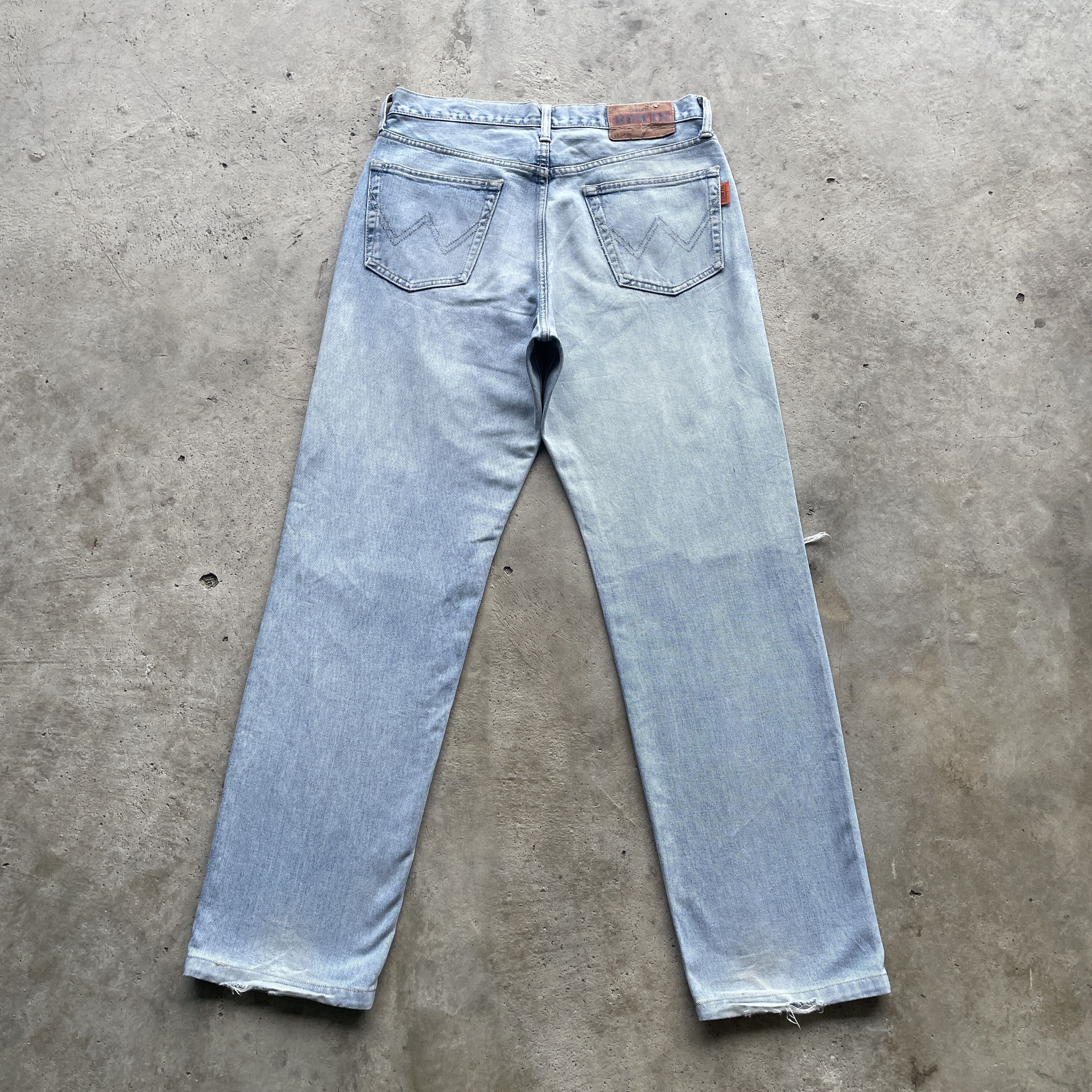 Japanese Brand VINTAGE EDWIN WASH DENIM DISTRESSED FADED JEANS PANTS W32 Size US 32 / EU 48 - 11 Thumbnail