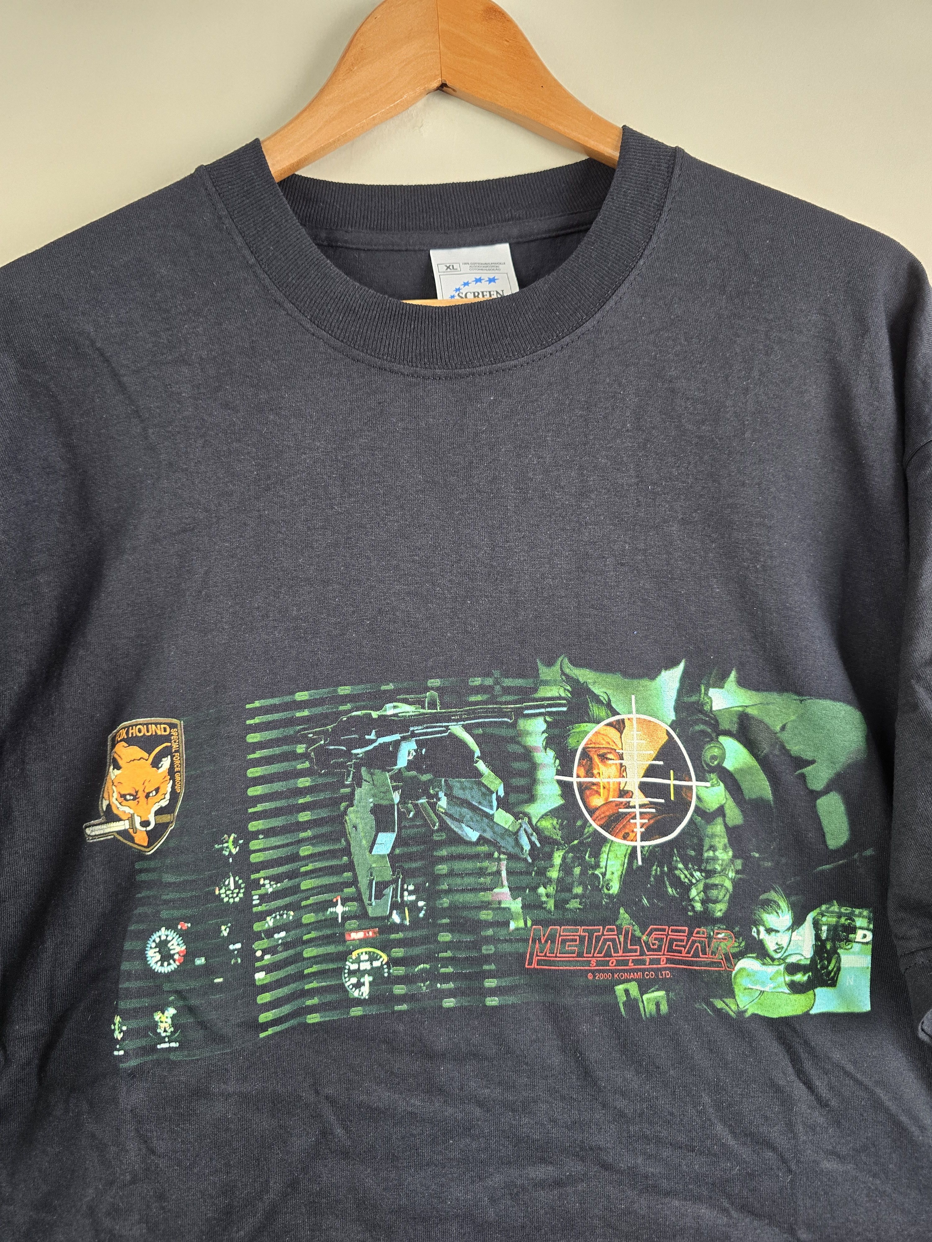 Anime × Vintage 2000 Metal Gear Solid XL 23" 30.5" Size US XL / EU 56 / 4 - 3 Thumbnail