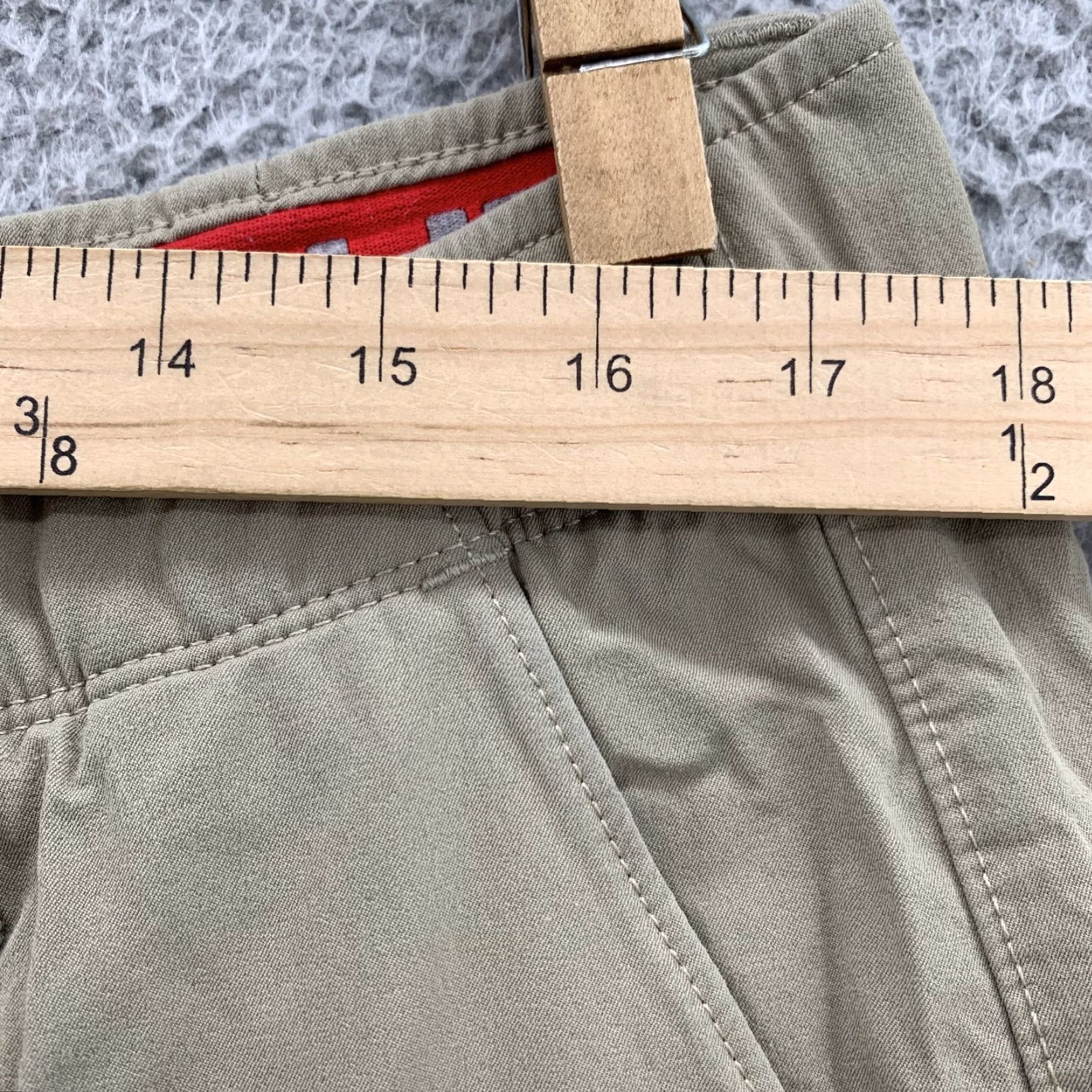 Bonobos Under Armour Pants Mens 35x31 Khaki Chino Performance Tech Golf Drive Flex Breathable Lightweight 35x31 Mens Clothing Pants Regular Beige 90s? Size US 35 - 2 Thumbnail