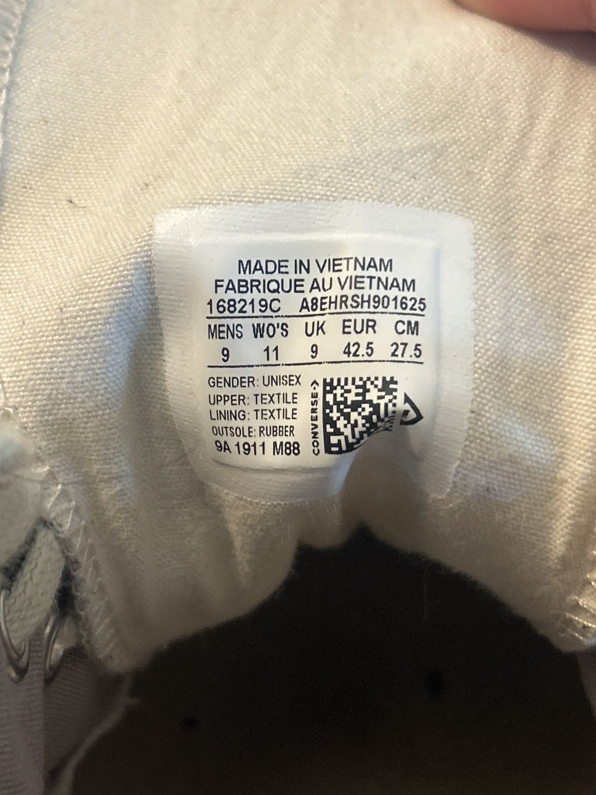 Converse × Fear of God Converse x FEAR OF GOD x Essentials Size US 9 / EU 42 - 7 Thumbnail