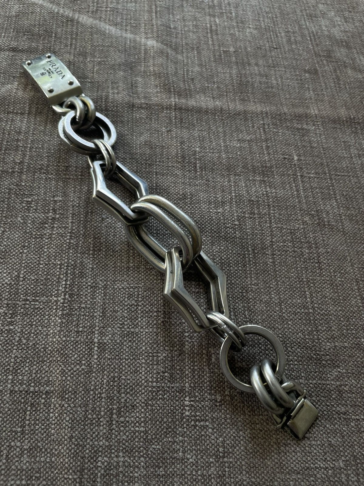 Prada Geometrical punk bracelet Size ONE SIZE - 3 Thumbnail