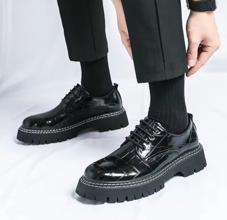 Japanese Brand Casual Classic Oxford Lace Up Loafers Boots Size US 9.5 / EU 42-43 - 6 Thumbnail