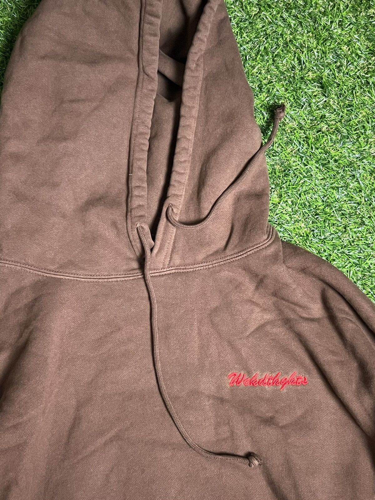 wckdthghts wckdthghts Brown kluxbuster hoodie Sz XXL Size US XXL / EU 58 / 5 - 2 Thumbnail