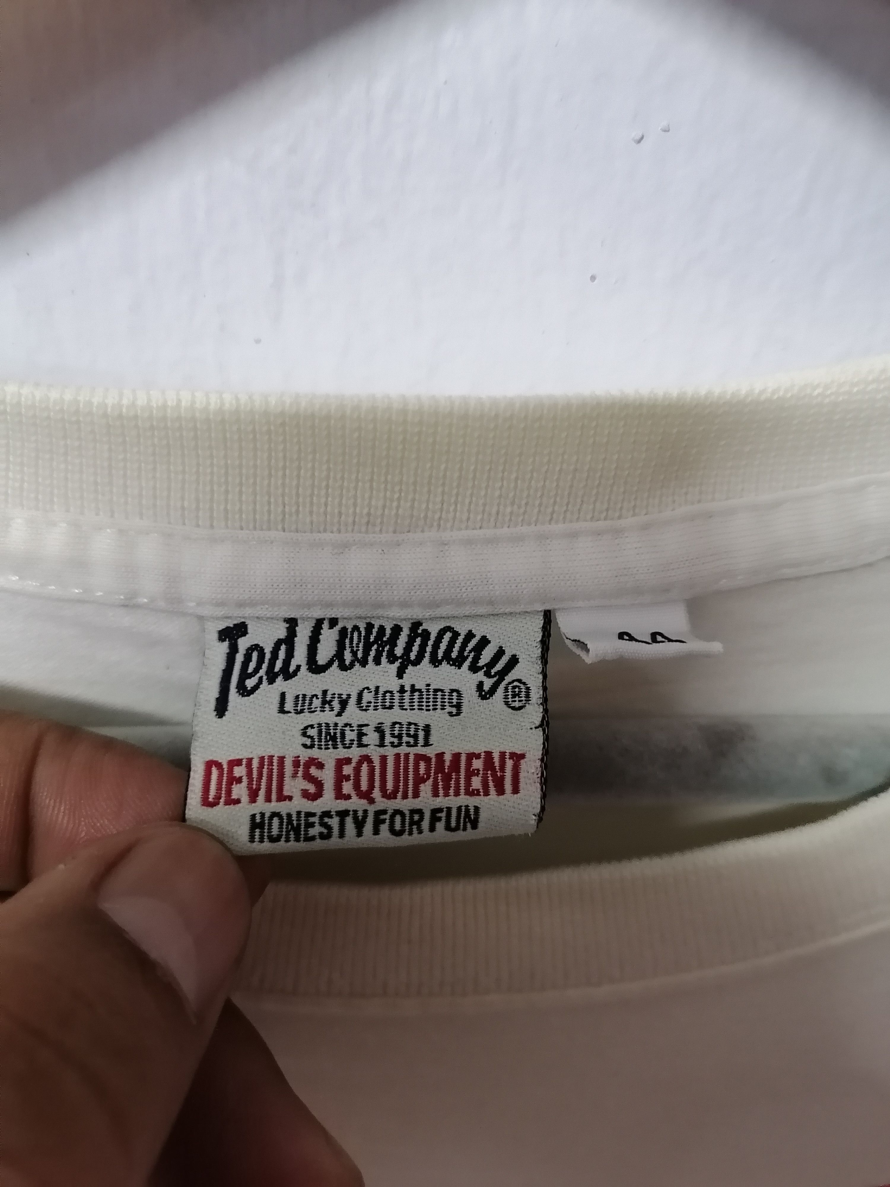 Japanese Brand × Tedman Ted Company Lucky Red Devil Motor Racing Dep. T-shirt Size US M / EU 48-50 / 2 - 6 Thumbnail