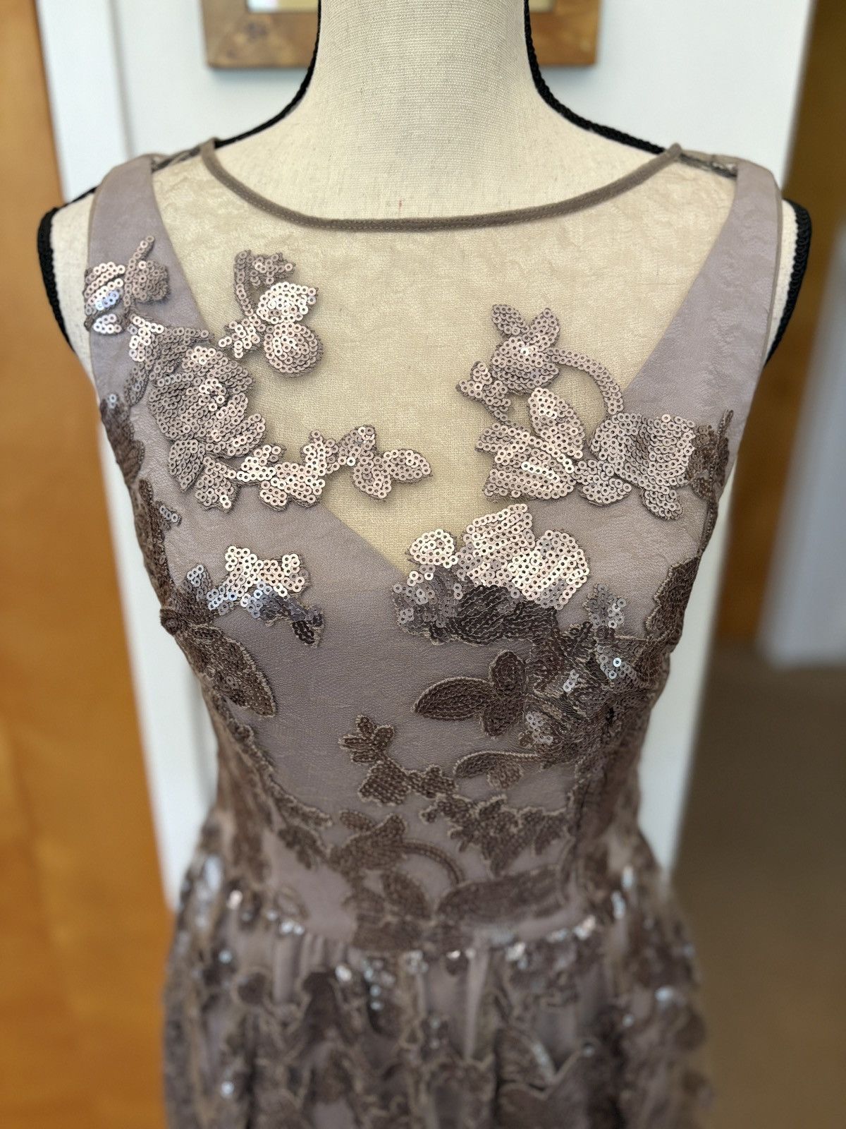 Vera Wang Vera Wang Midi Cocktail Dress Size M / US 6-8 / IT 42-44 - 3 Thumbnail
