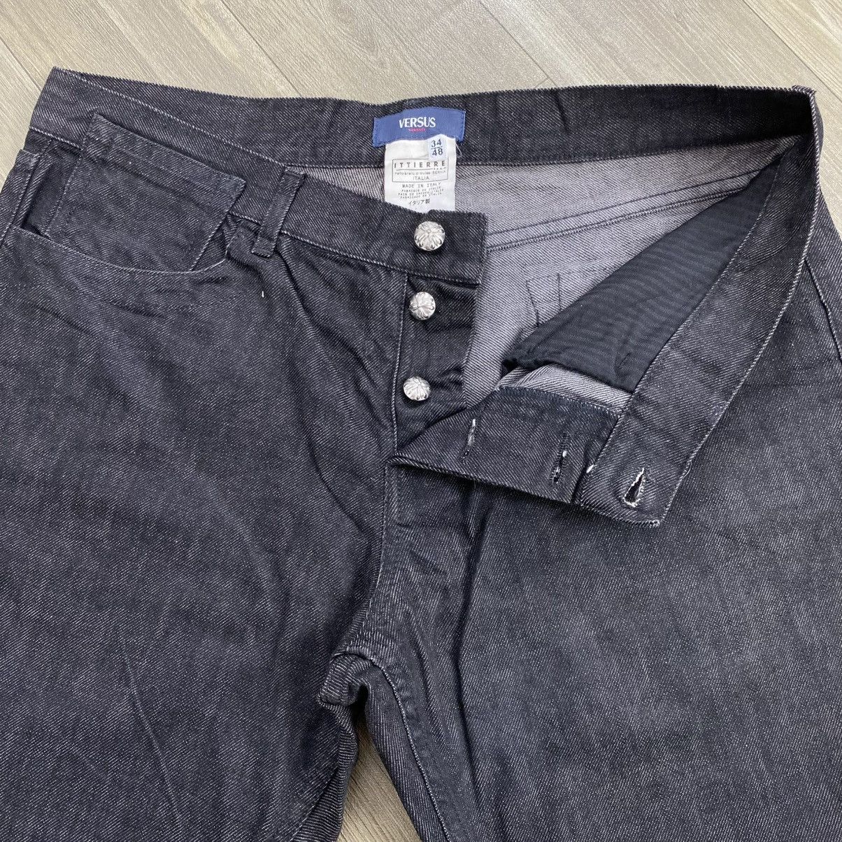 Versus Versace Vintage Versace Versus Zipper Jeans Luxury Italian Designer Size US 34 / EU 50 - 17 Thumbnail