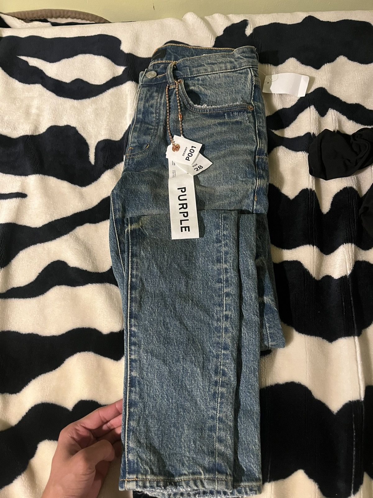 Purple Brand PURPLE BRAND Mid indigo Skinny jeans Size US 28 / EU 44 - 3 Thumbnail
