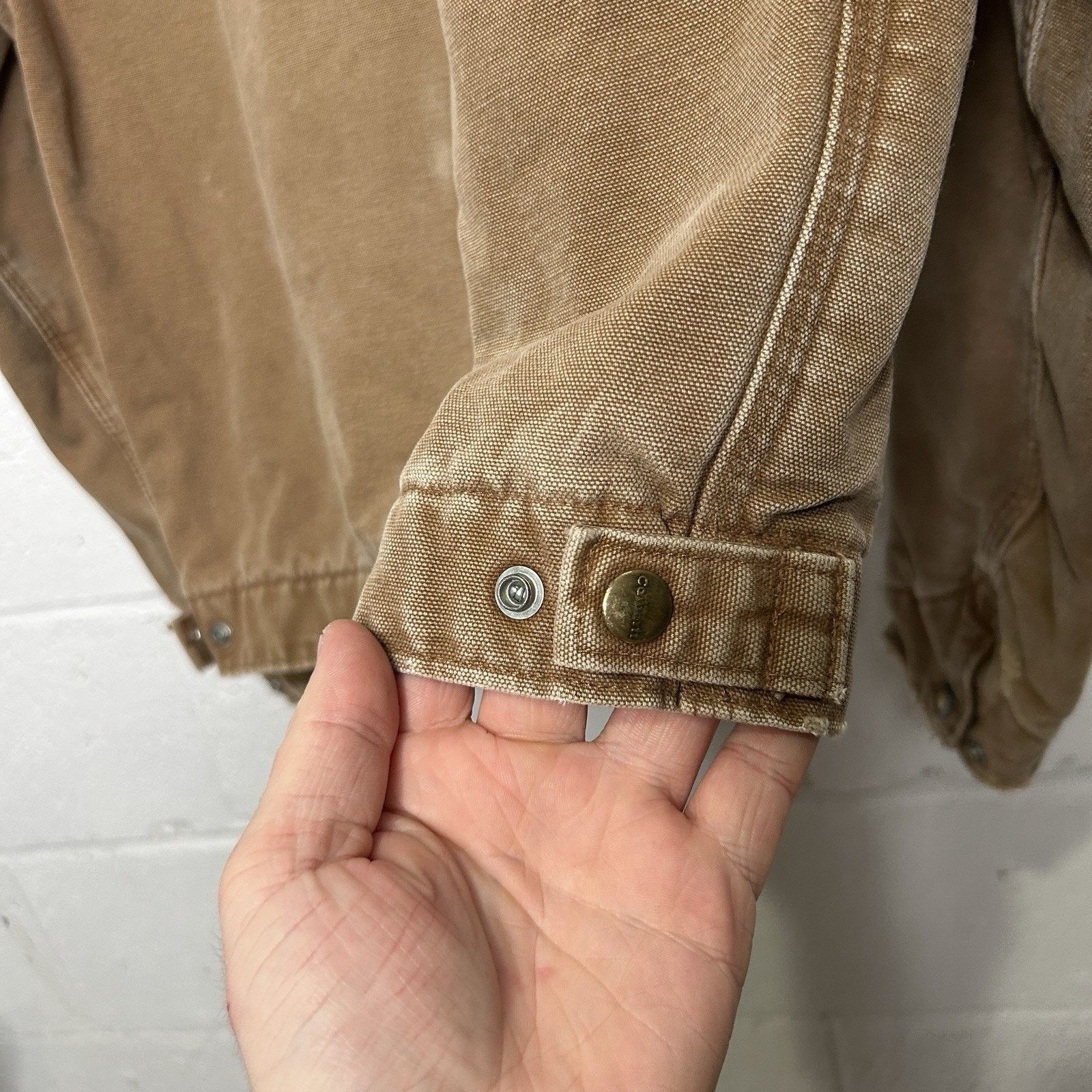 Carhartt Y2K Carhartt Sherpa-Lined Detroit Jacket “Brown” YYJ97 BRN Size XS / US 0-2 / IT 36-38 - 12 Thumbnail