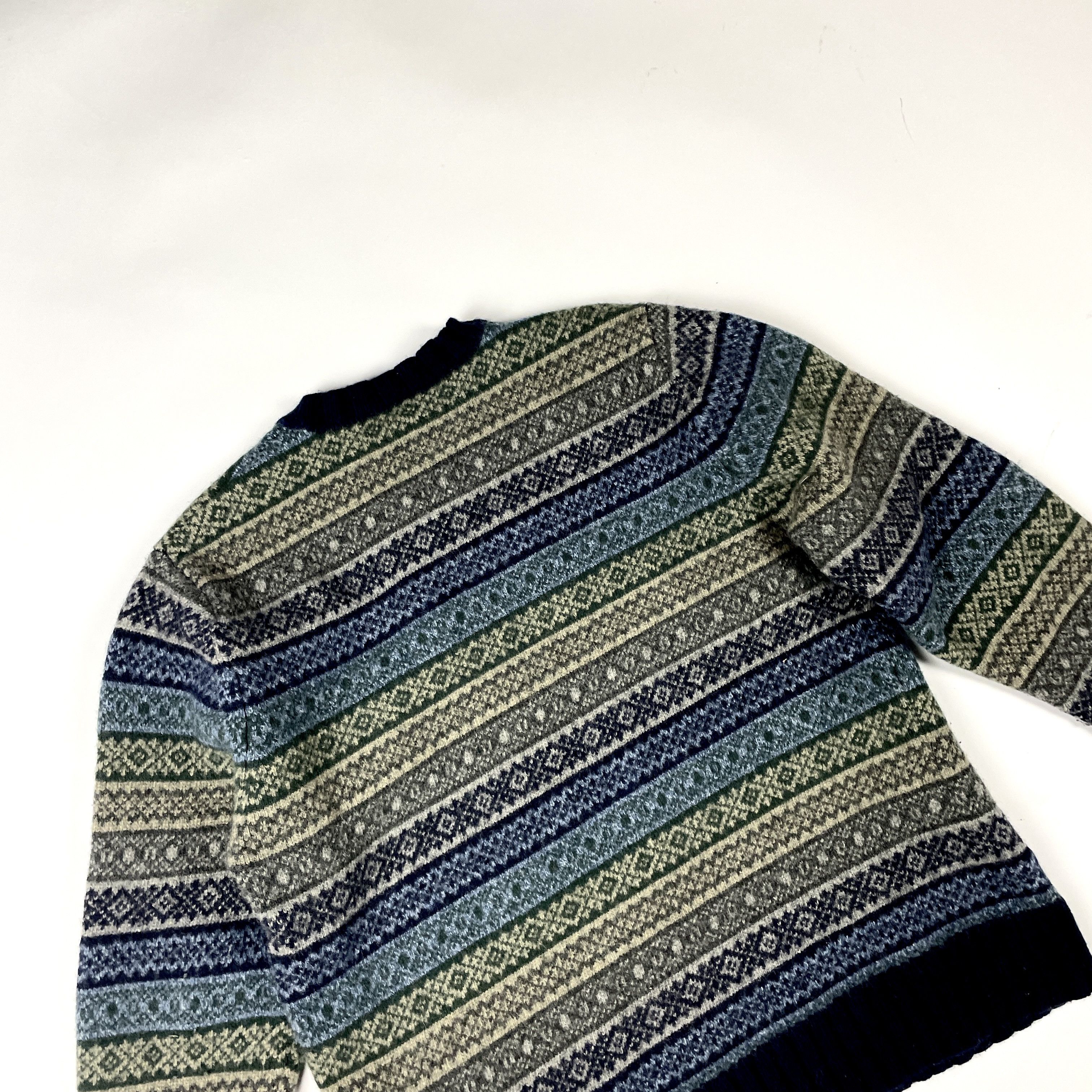 Vintage Vintage GAP wool striped sweater retro 90s 80s y2k thick