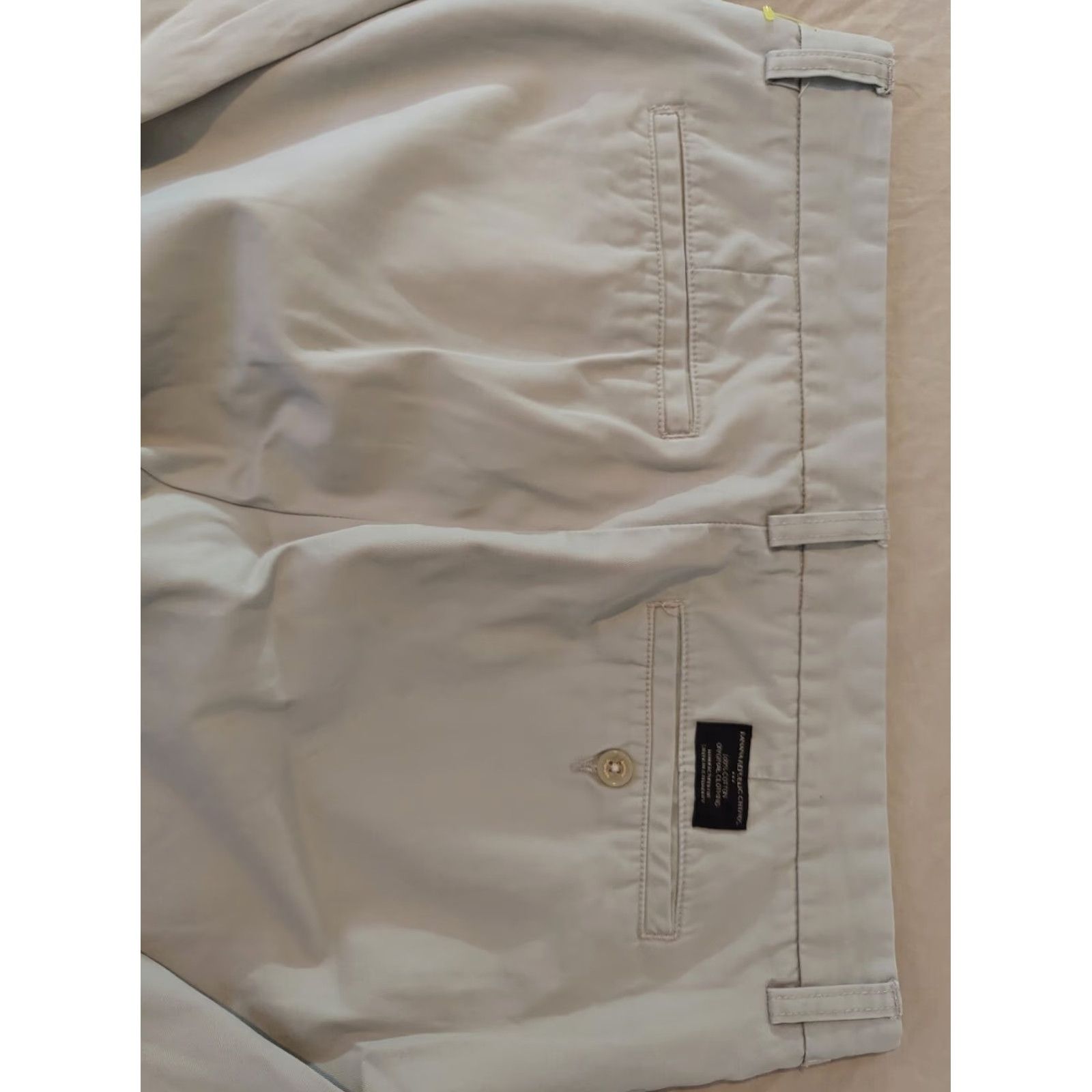 Banana Republic Banana Republic Khakis Mens Pants 35x32 Beige Khaki Chinos Trousers Cotton Dress Style Regular Slacks Beige Mens Size US 35 - 2 Thumbnail