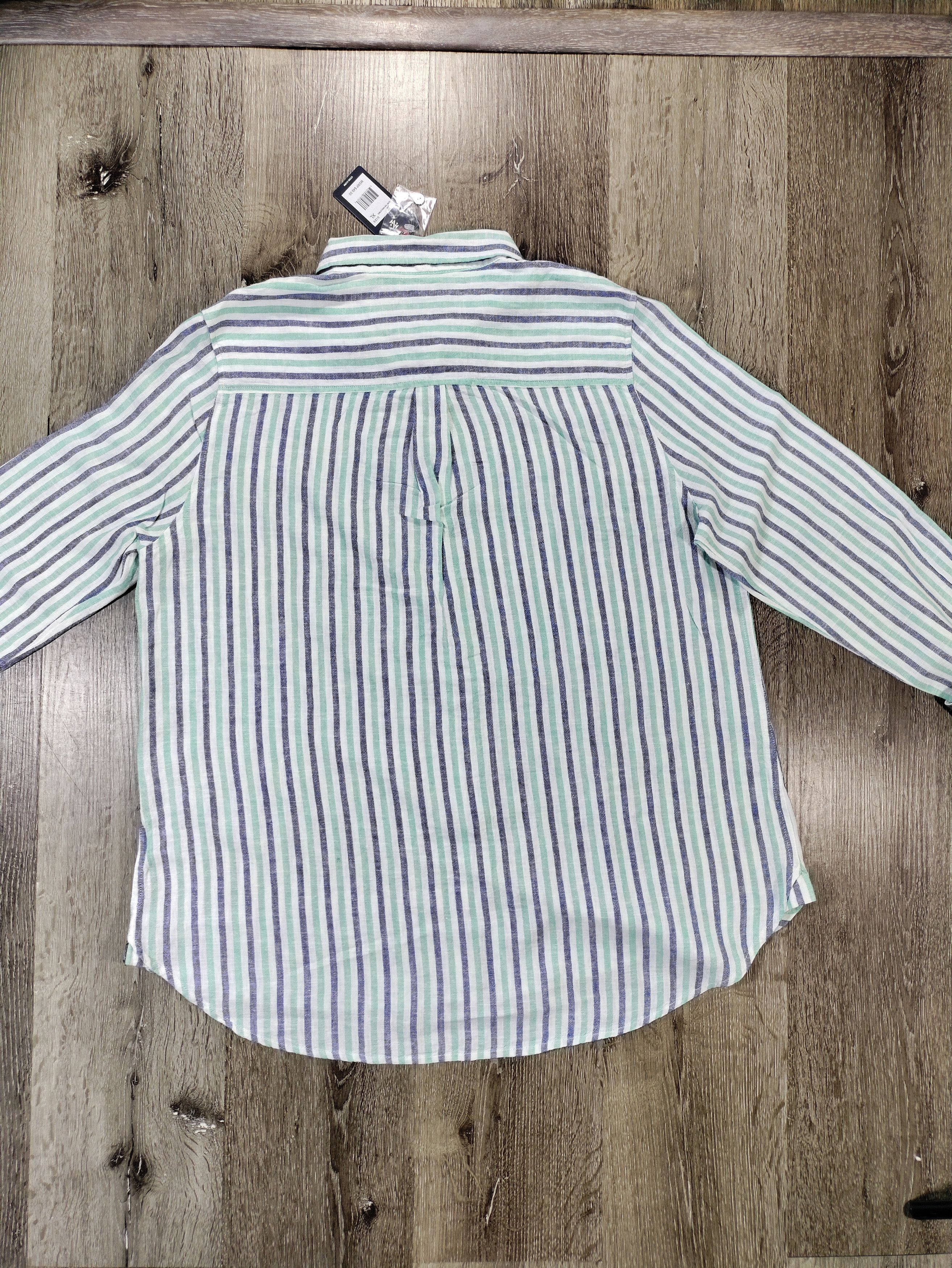 Izod Izod Saltwater Mens Shirt Size US XL / EU 56 / 4 - 4 Thumbnail