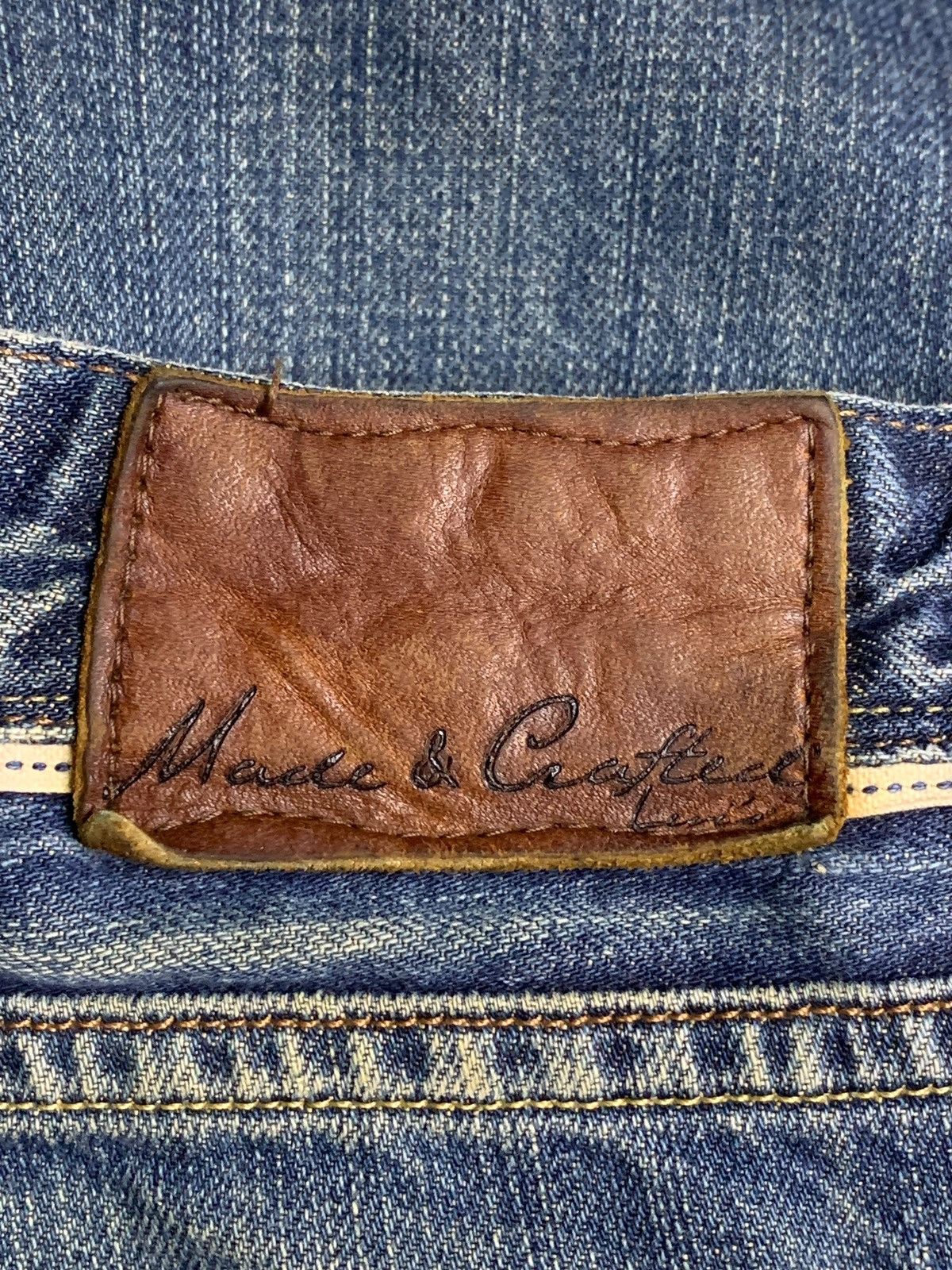 Levi's × Levi's Made & Crafted × Levi's Vintage Clothing Vintage Levis Made And Crafted Talon Zipper Distressed Jeans Size US 31 - 8 Thumbnail