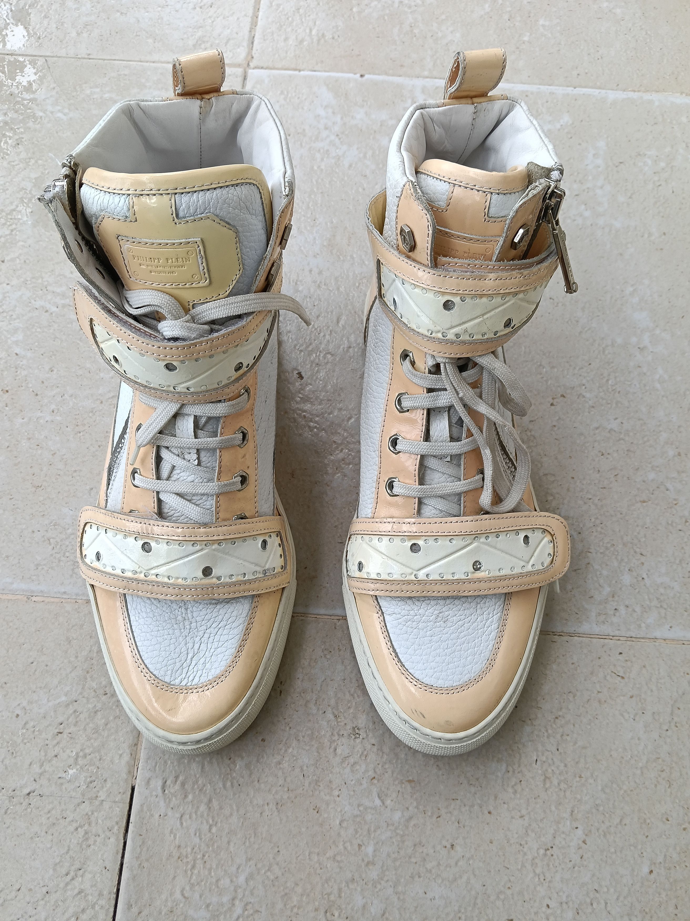 Philipp Plein Philip plein limited edition high top sneakers Size US 8 / EU 41 - 1 Thumbnail