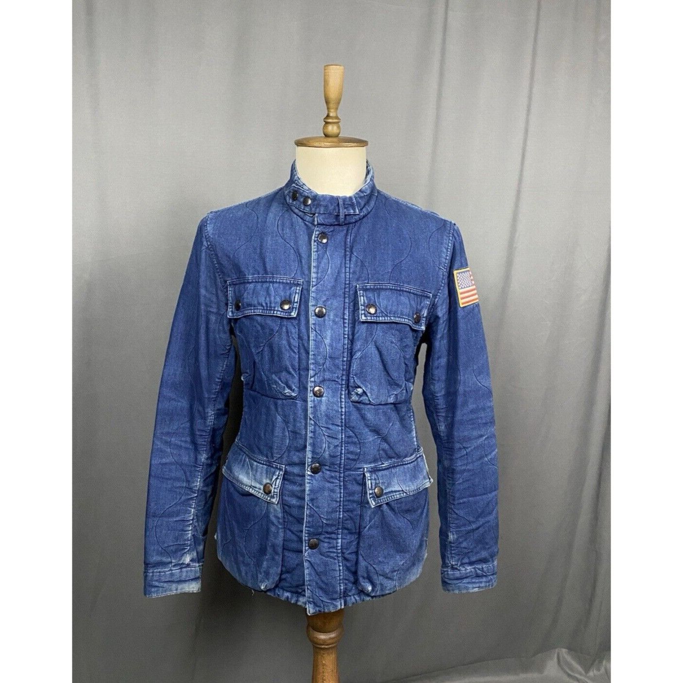 Denim & Supply Ralph Lauren Ralph Lauren Denim&Supply US Flag Blue Multipocket Motorcycl Size US M / EU 48-50 / 2 - 1 Thumbnail