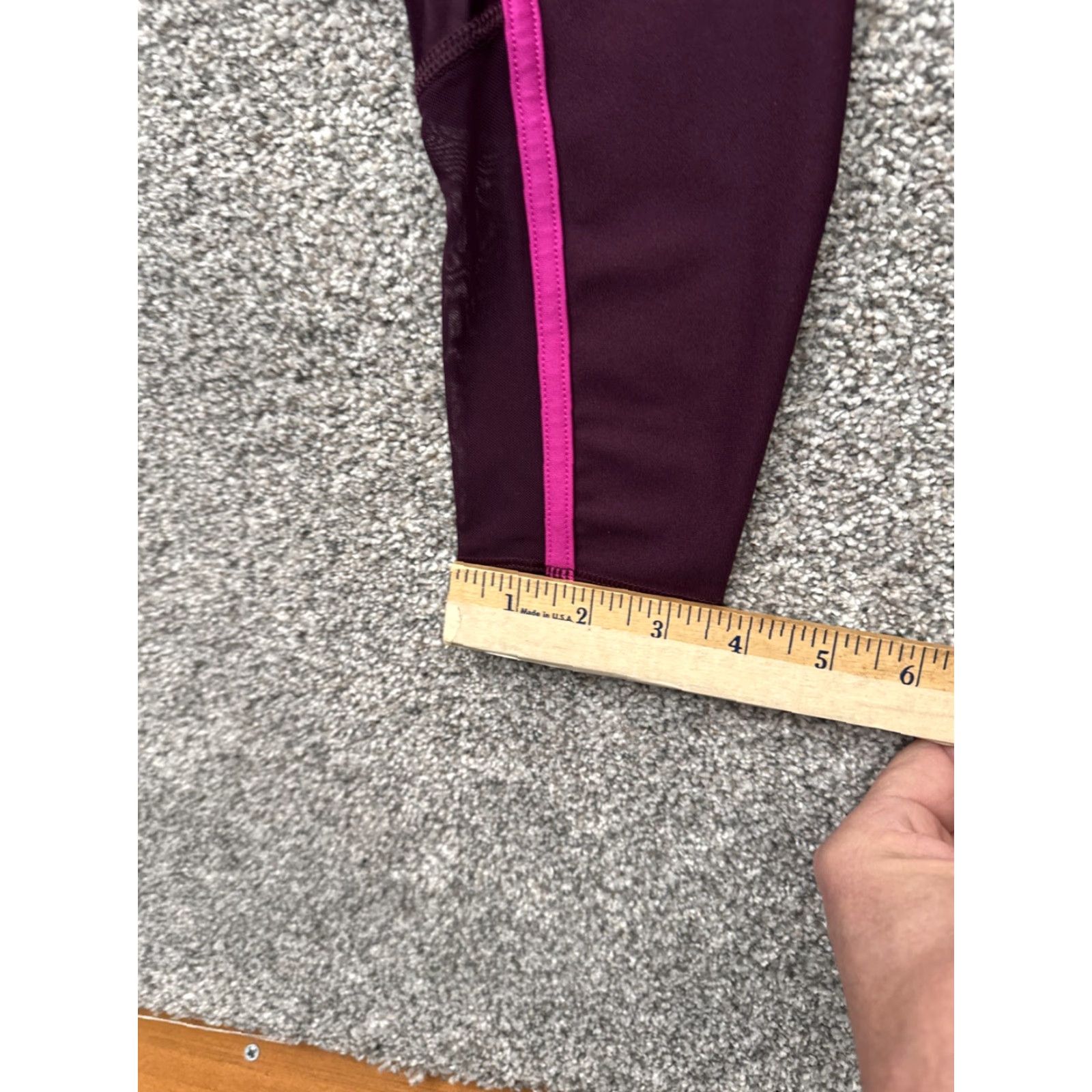 Under Armour VINTAGE Under Armour Compression Leggings Womens S Heat Gear Athleisure Retro Y2K Leggings Skinny Purple Womens Size 28" / US 6 / IT 42 - 2 Thumbnail
