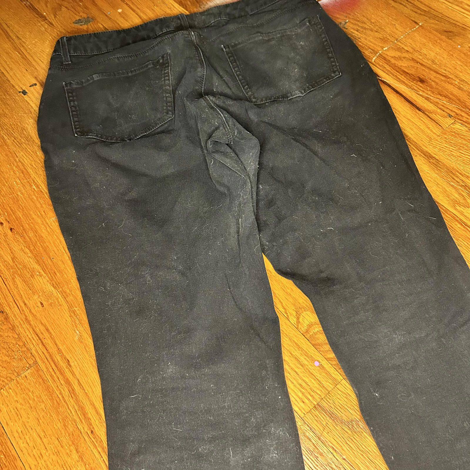 Other Gloria Vanderbilt Faded Glory Black Jeans, Size 12P Size 34" / US 12 / IT 48 - 3 Thumbnail