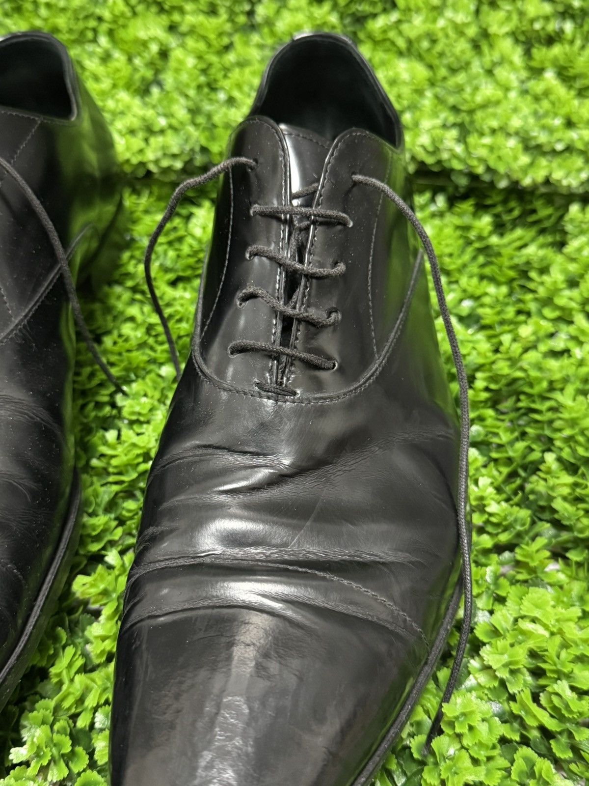 Prada Prada vintage leather shoes Size US 11.5 / EU 44-45 - 4 Thumbnail