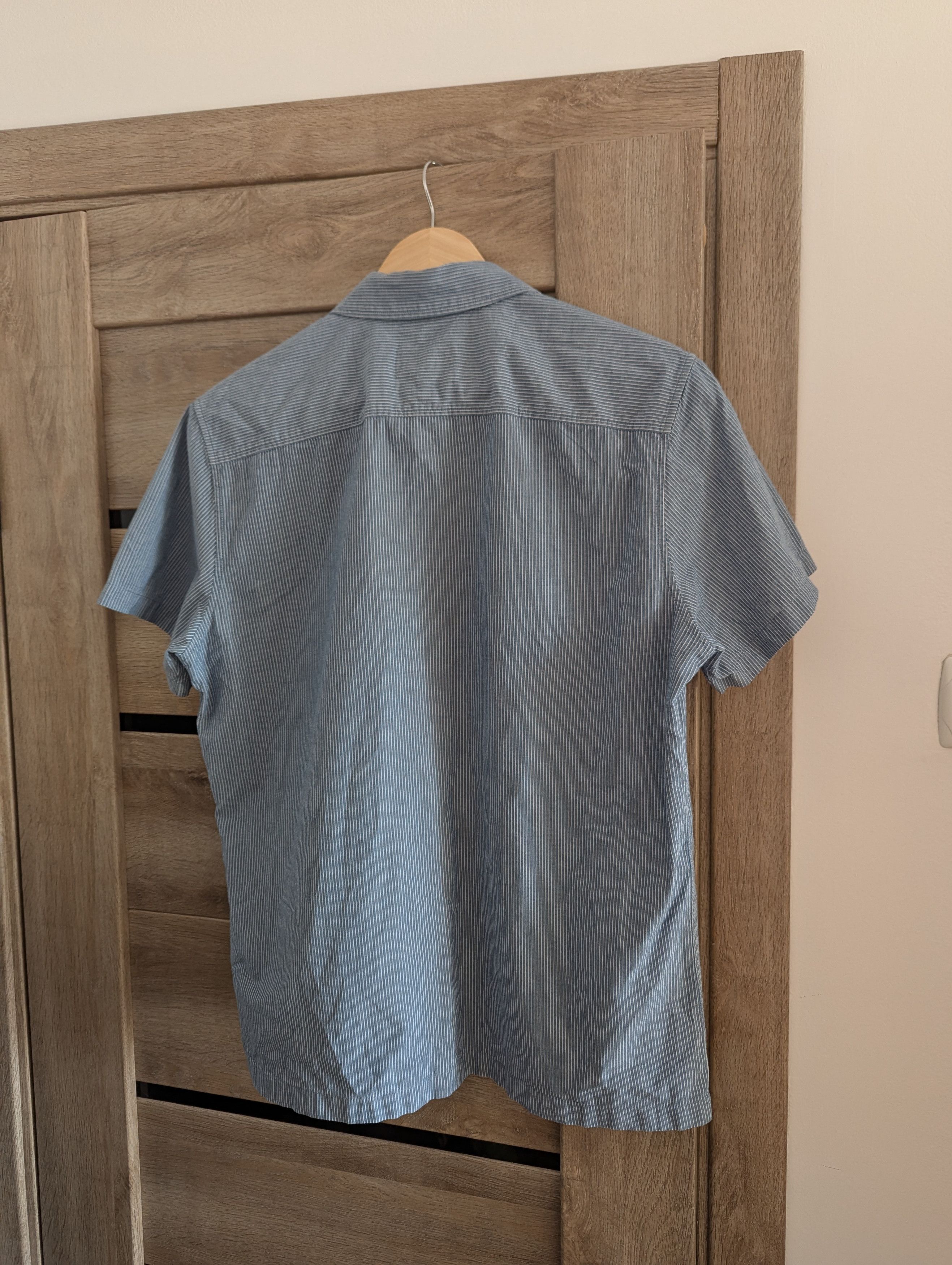 A.P.C. A.P.C. Bruce Short-Sleeve Shirt Blue Button Up Size US M / EU 48-50 / 2 - 8 Thumbnail