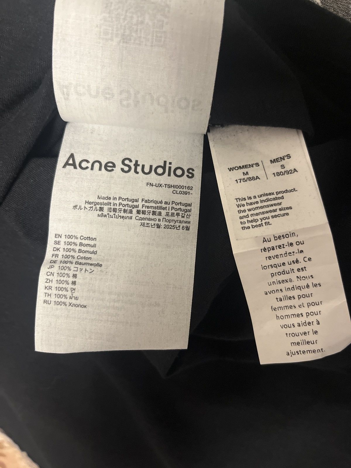 Acne Studios Acne studio tee Size US S / EU 44-46 / 1 - 7 Thumbnail