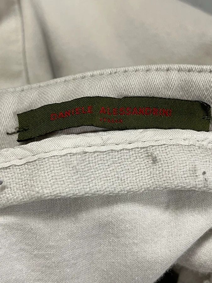 Daniele Alessandrini 2000s Daniele Alessandrini Biker White Pants Size US 32 / EU 48 - 9 Thumbnail