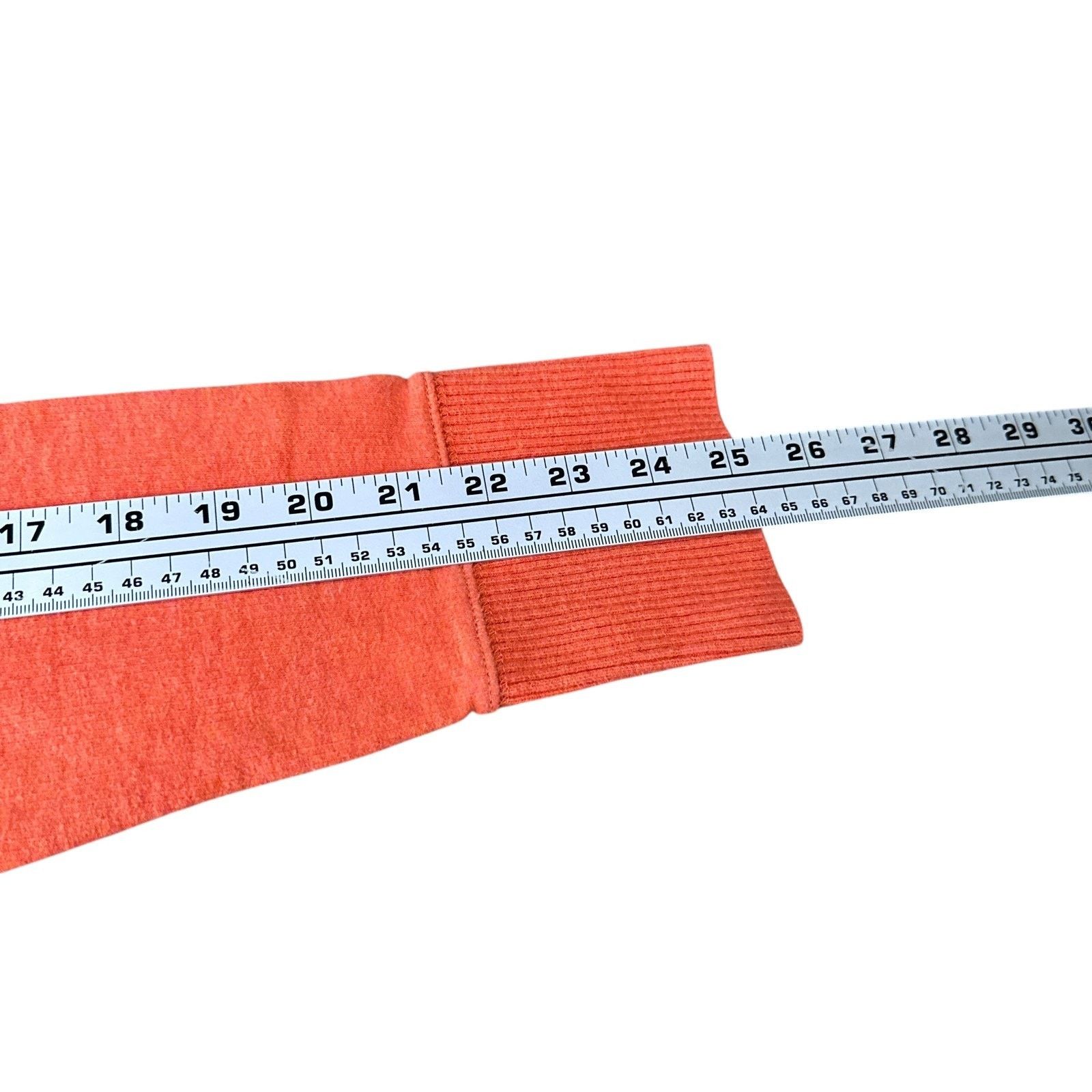 Relwen Relwen Sweater Men Small Orange Cotton Lightweight Pullover Size US S / EU 44-46 / 1 - 9 Thumbnail