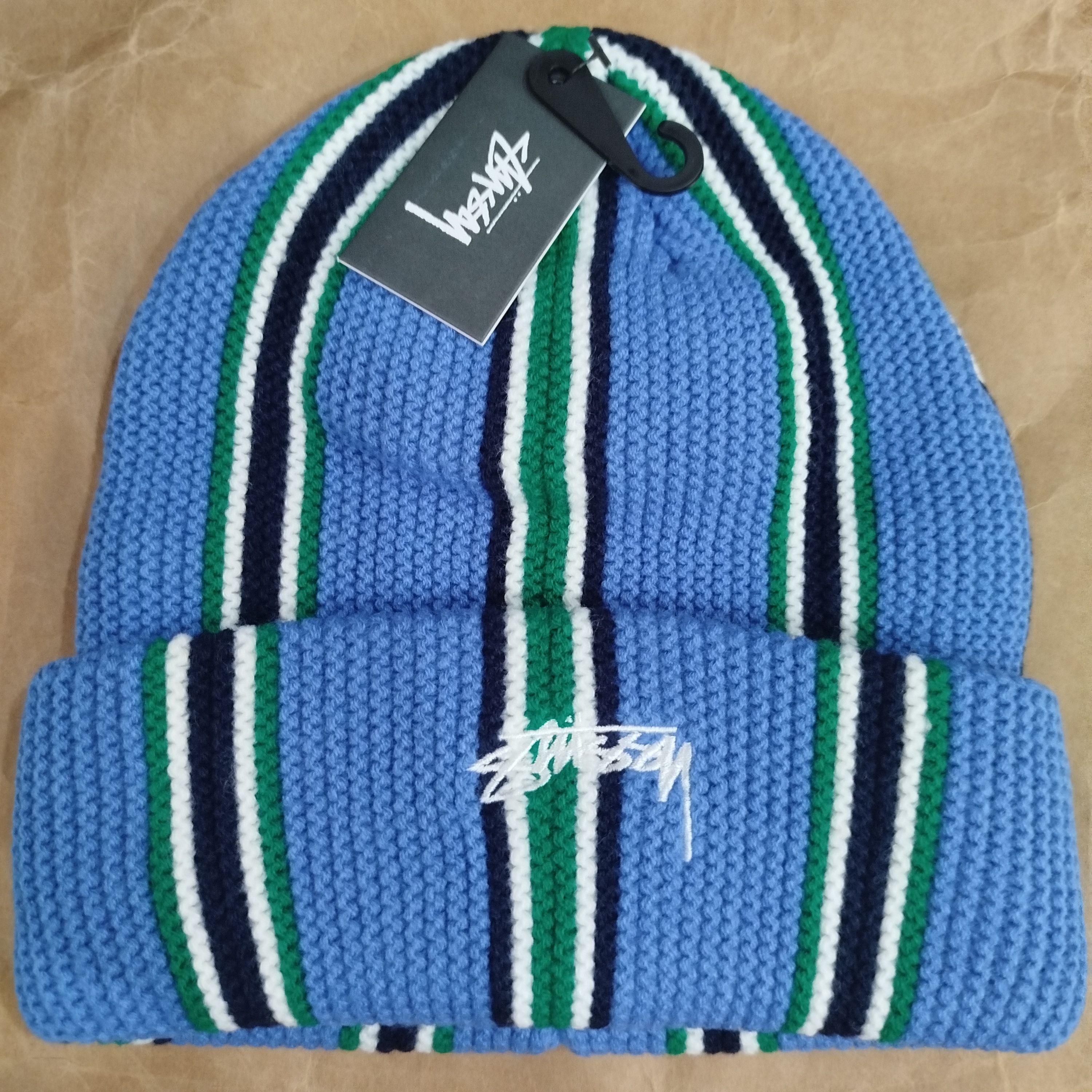 ★STUSSY★STUSSY STRIPED CUFF BEANIE 115229-224USU2005002_grande.