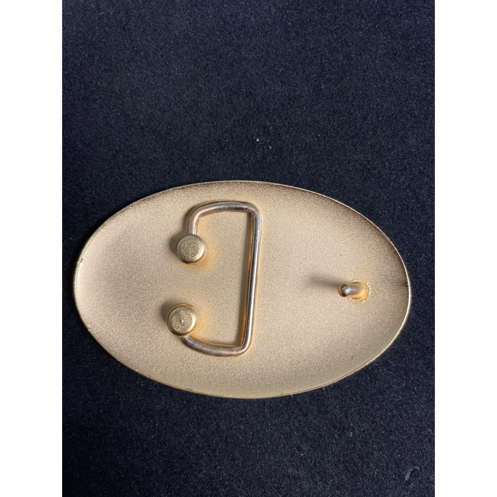 Other Unique Men's Gold Belt Buckle Etched Male&Female Dancing Flo Size ONE SIZE - 4 Thumbnail