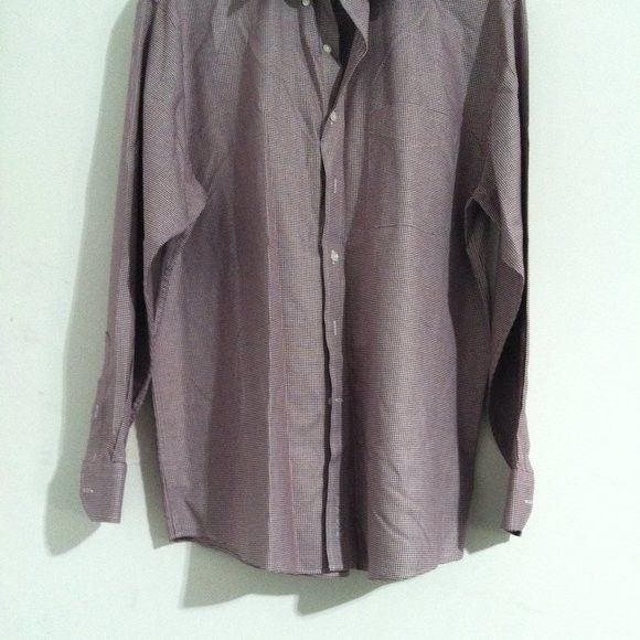 Jos. A. Bank JOS.A.BANK MENS PURPLE 100%COTTON CASUAL SHIRT SIZE: L Size US L / EU 52-54 / 3 - 3 Thumbnail