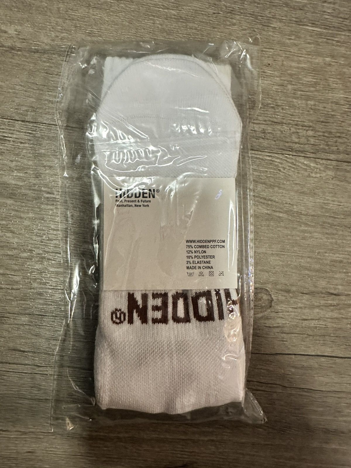 HIDDEN Hidden PPF logo socks. Size ONE SIZE - 2 Thumbnail