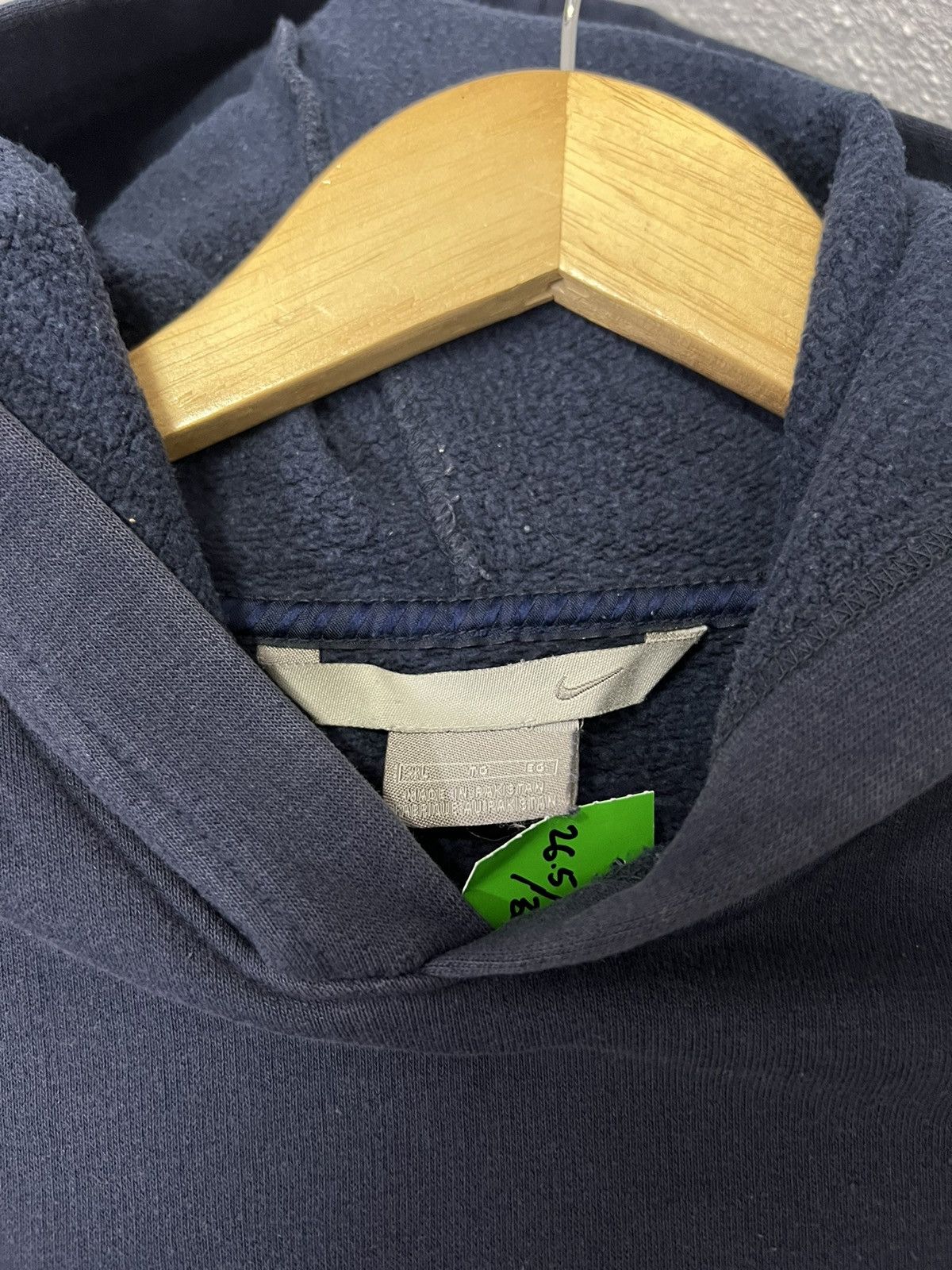 Nike × Vintage Nike Y2K Box Logo Hoodie Size US XL / EU 56 / 4 - 4 Thumbnail