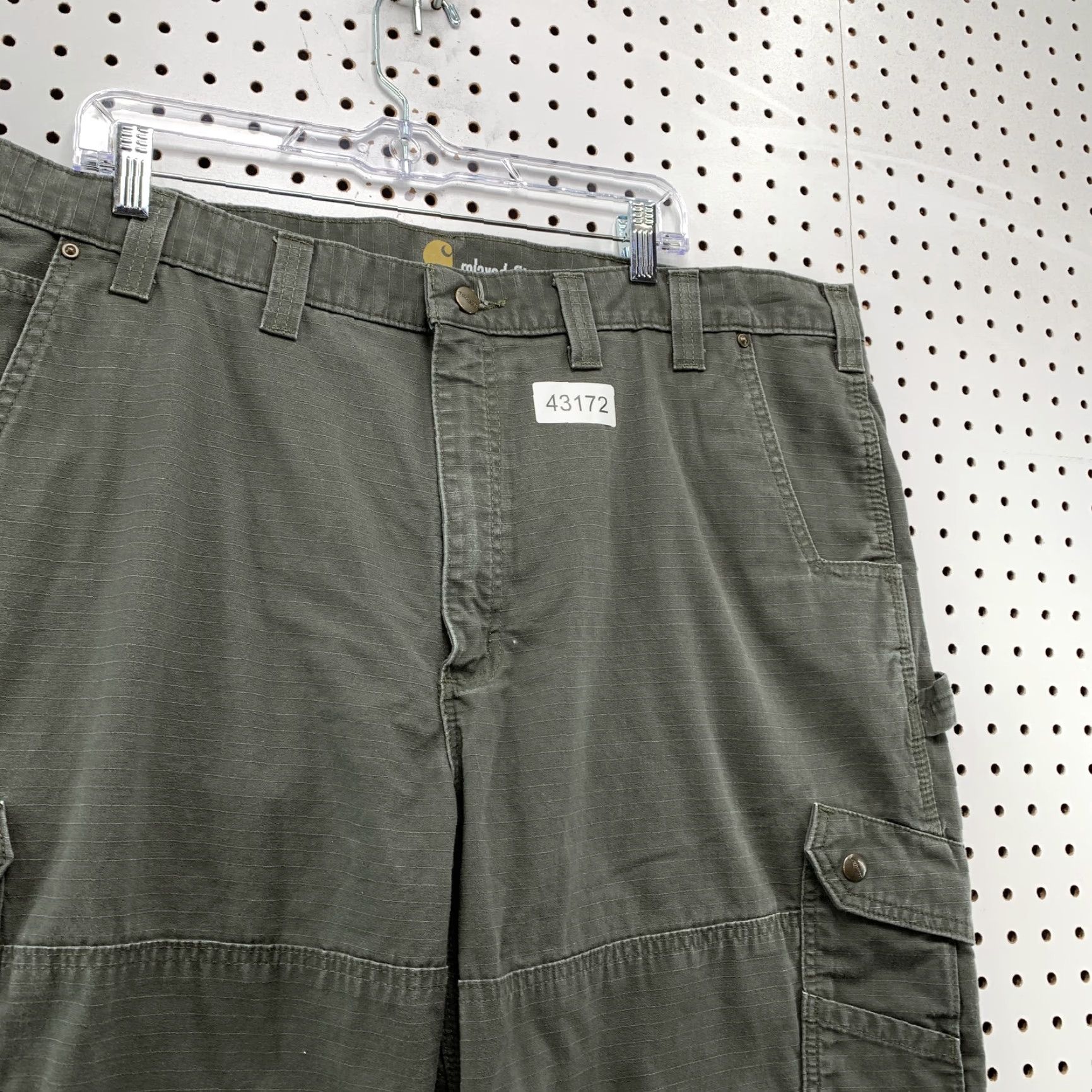 Carhartt Carhartt Cargo Pants Mens 44x32 Moss Green Ripstop Workwear Cargo Pants Mens 44x32 Green 90s? No decade given; skip decade. Mens Size US 44 / EU 60 - 5 Thumbnail
