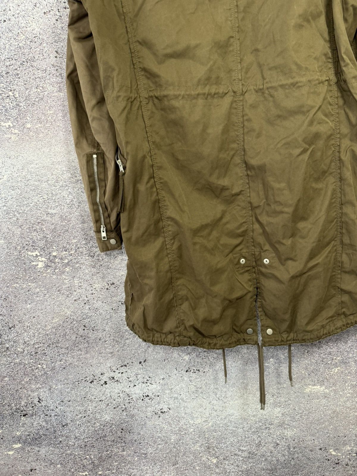 Allsaints All Saints Green Utility LOGAN Jacket/Parka Japanese Cloth M Size US M / EU 48-50 / 2 - 22 Thumbnail