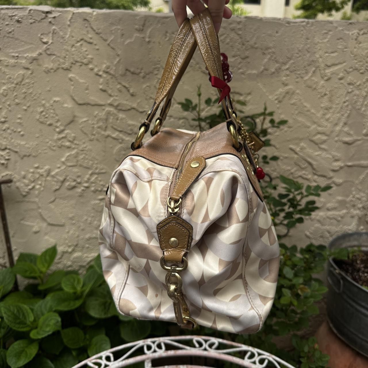 Coach Y2K Coach Satin Monogramed Handbag Size ONE SIZE - 4 Thumbnail