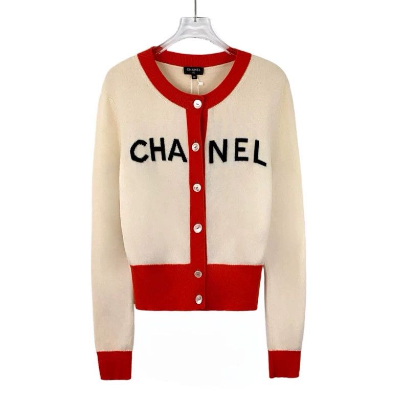 Chanel Chanel Beach series color-blocked logo letter inlaid cashm Size XS / US 0-2 / IT 36-38 - 1 Thumbnail