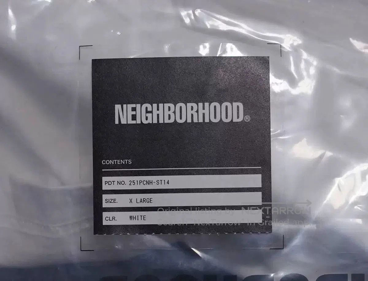 Neighborhood neighborhood nh tee with ghost graphic. Size US XL / EU 56 / 4 - 4 Thumbnail