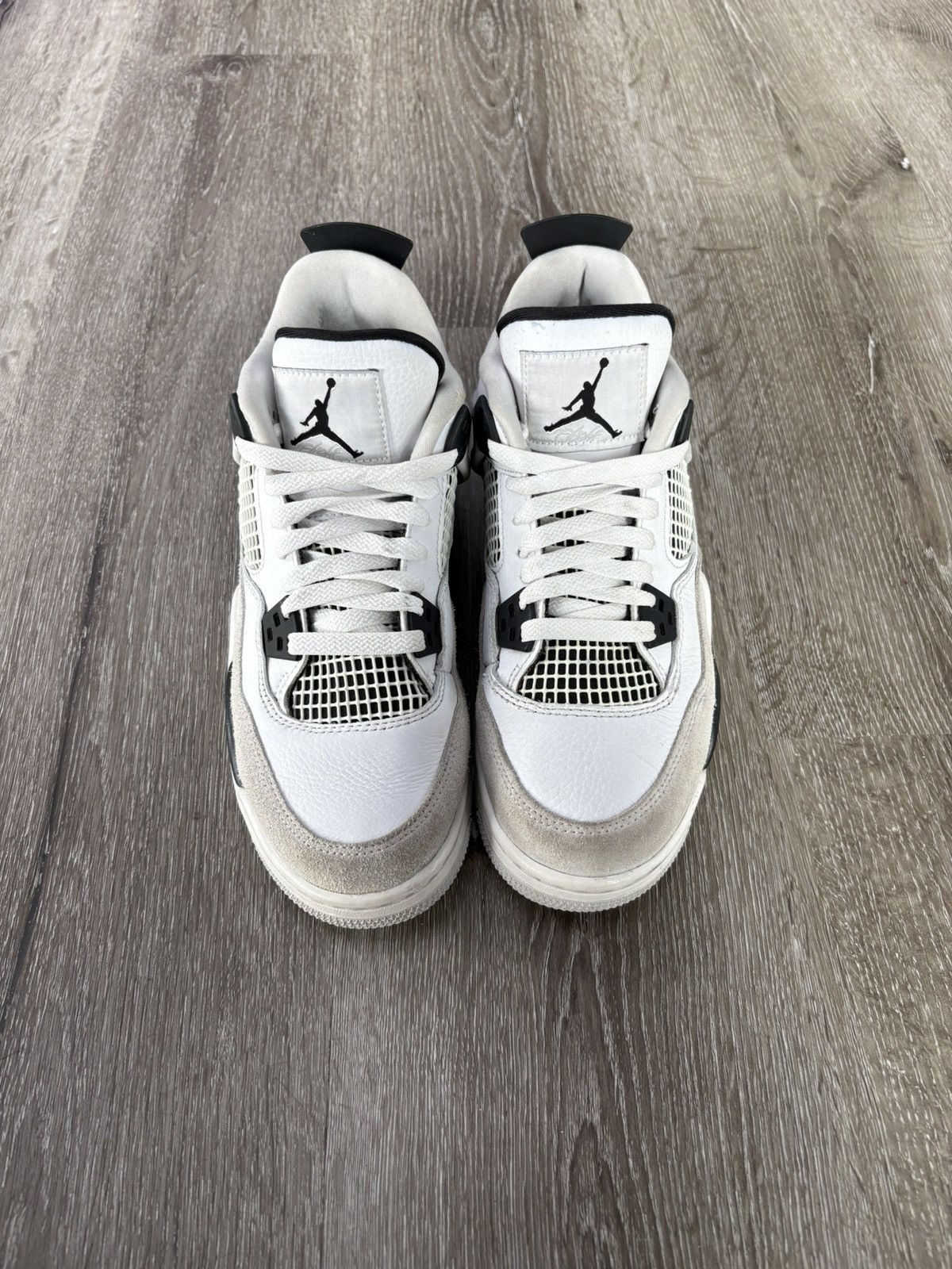 Jordan Brand Air Jordan 4 Retro “Military Black” (GS) **PRE-OWNED** Size US 6.5 / EU 39-40 - 3 Thumbnail