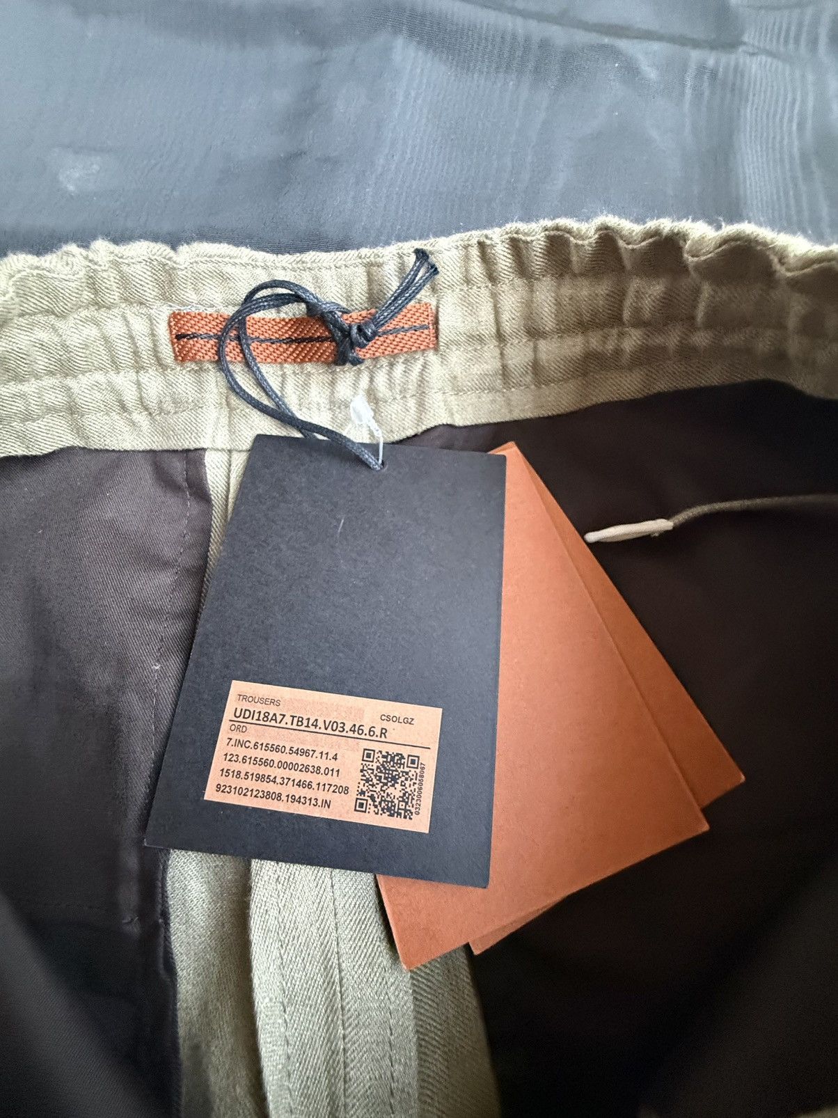 Z Zegna $1.1k+ Zegna Oasi Lino shorts 46 BNWT green khaki grail 46 Size US 30 / EU 46 - 21 Thumbnail