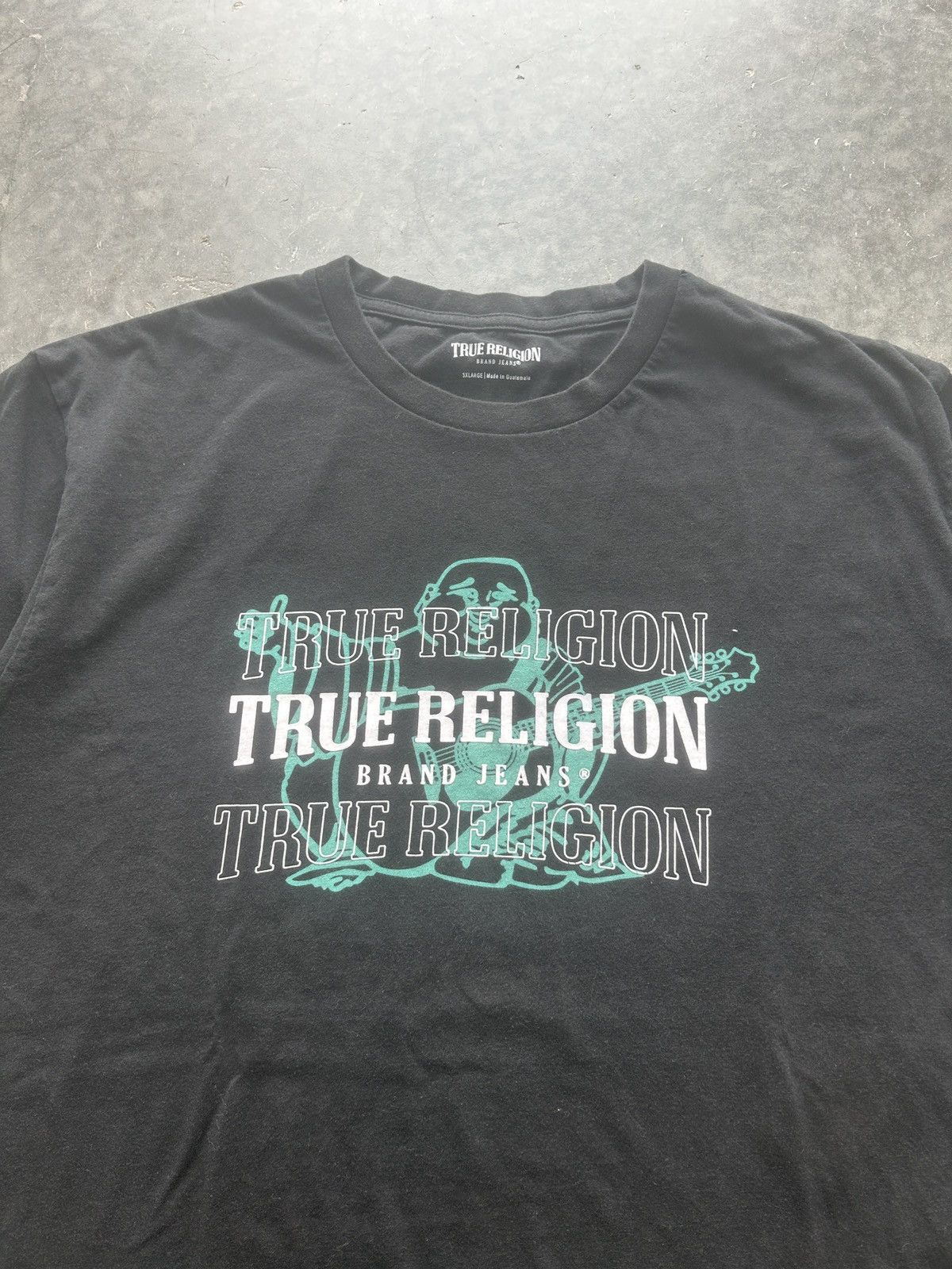 True Religion × Vintage Vintage Y2K True Religion Graphic Tee Size US XL / EU 56 / 4 - 1 Thumbnail