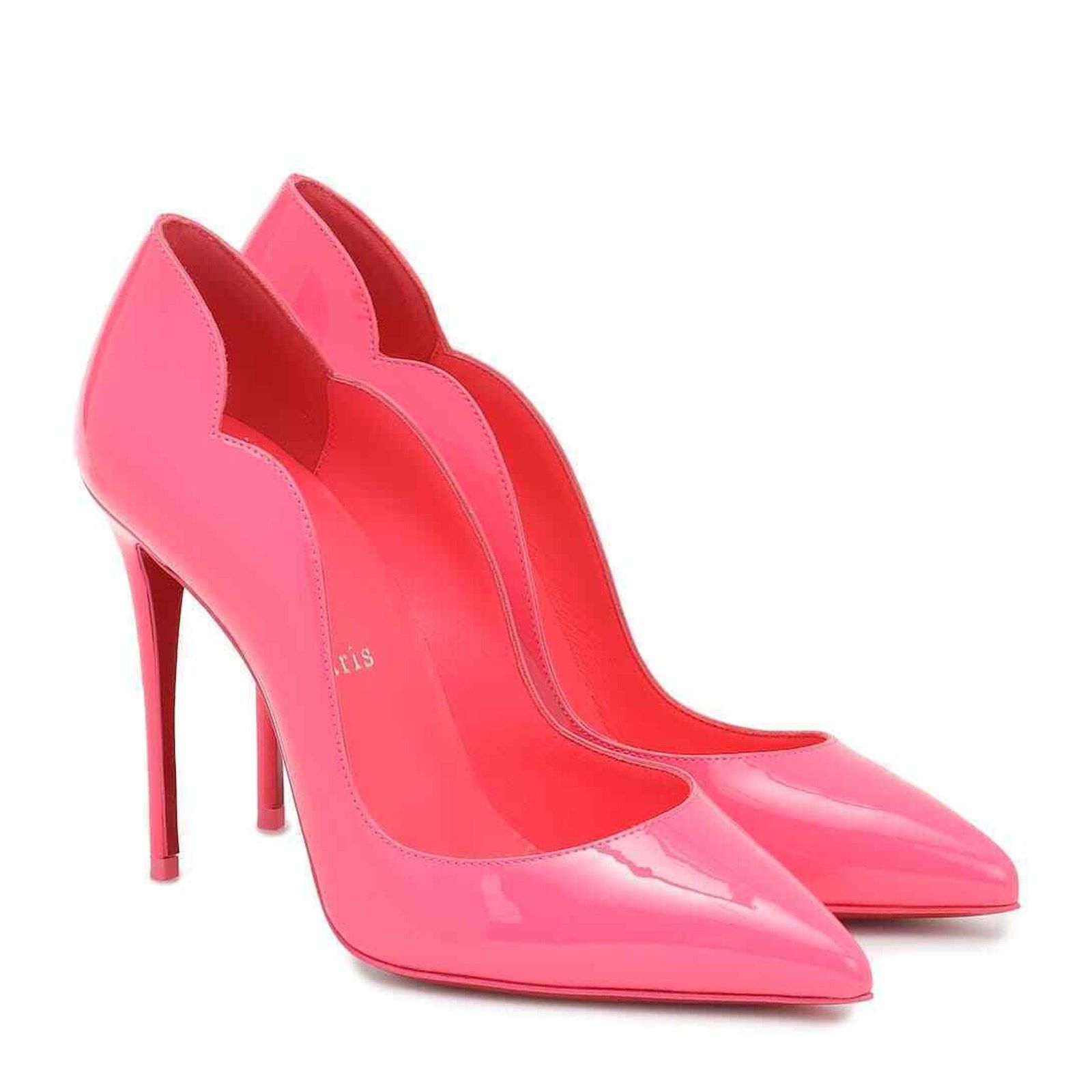 Christian Louboutin Christian Louboutin Hot Chick 100 Magnifique Pink Patent Size US 5 / IT 35 - 1 Thumbnail