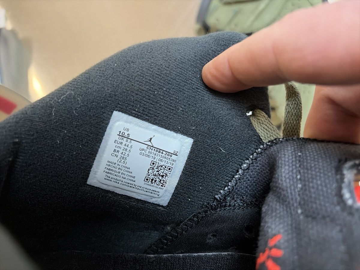 Travis Scott Jordan 6 Cactus Jack